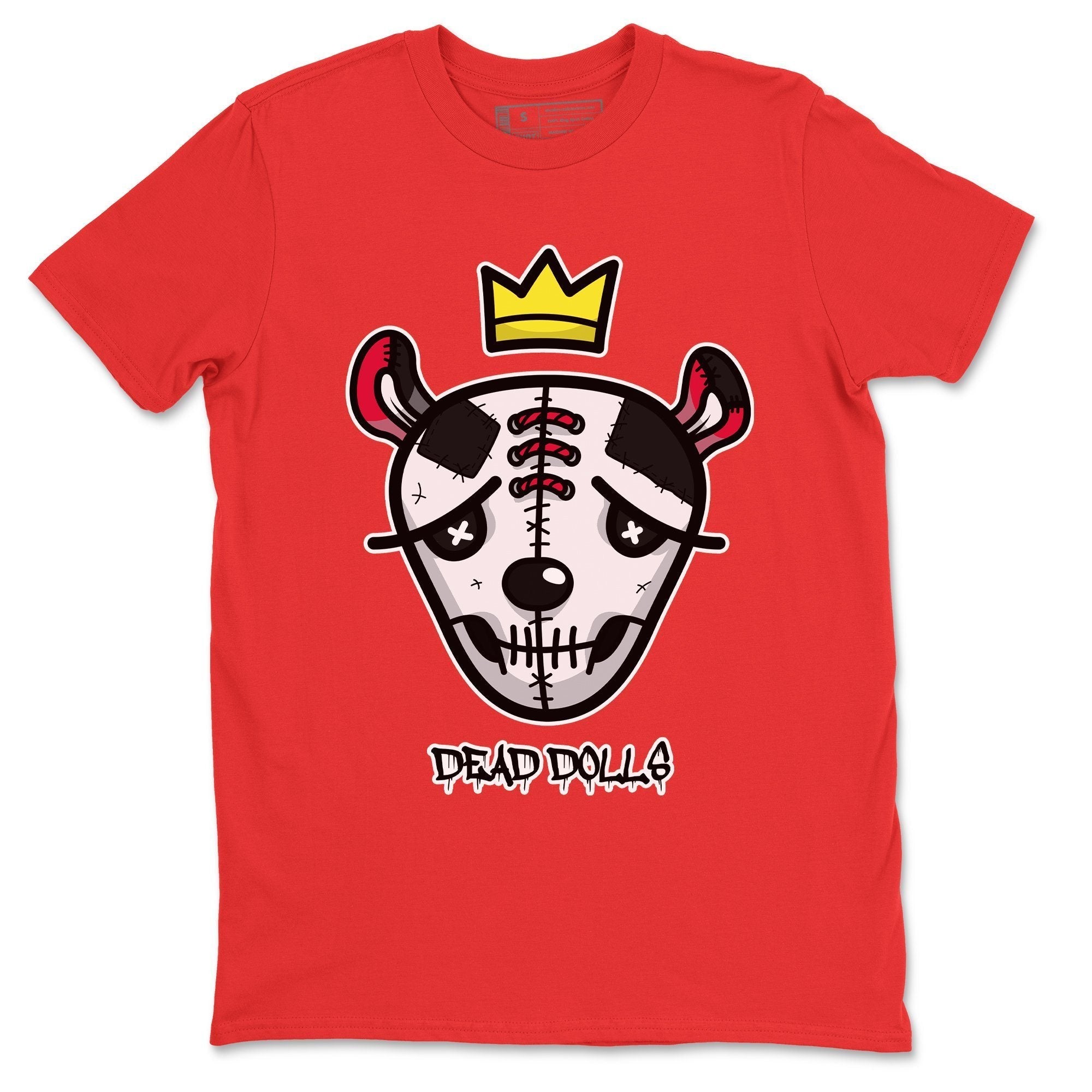 Dead Dolls Face Unisex Tops - Air Jordan 4 Red Thunder