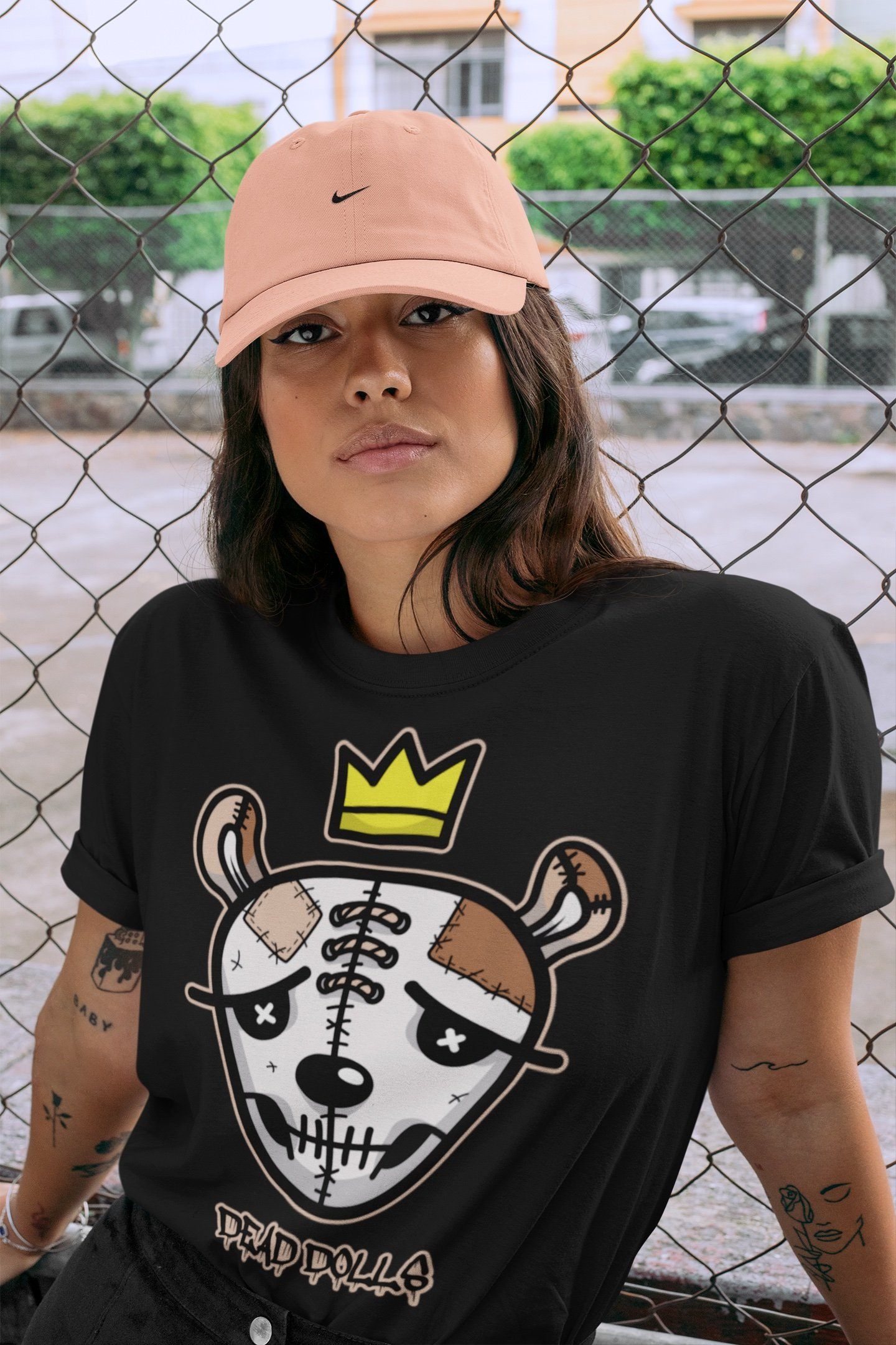 Dead Dolls Face Unisex Tops - Air Jordan 4 Shimmer