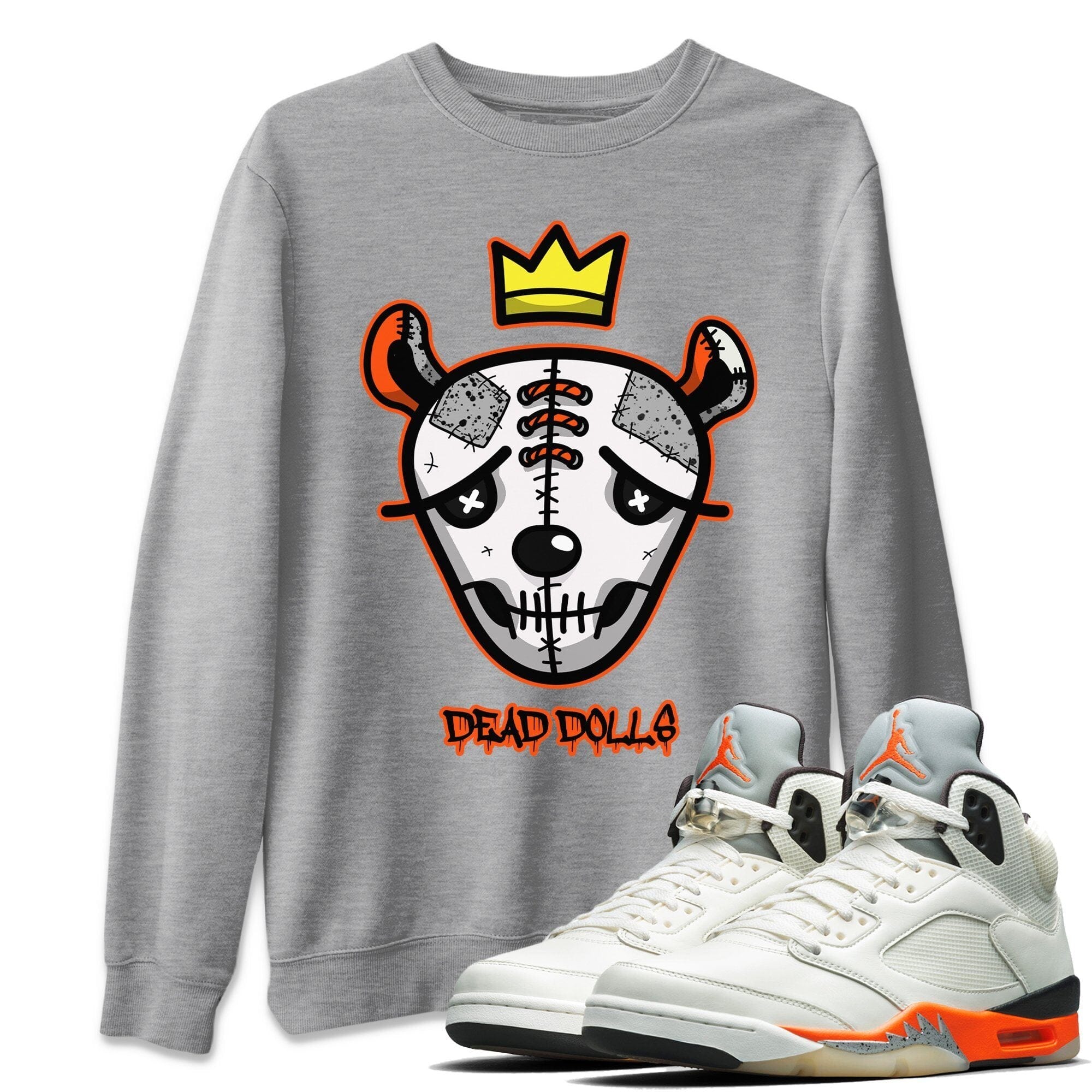 Dead Dolls Face Unisex Tops - Air Jordan 5 Shattered Backboard