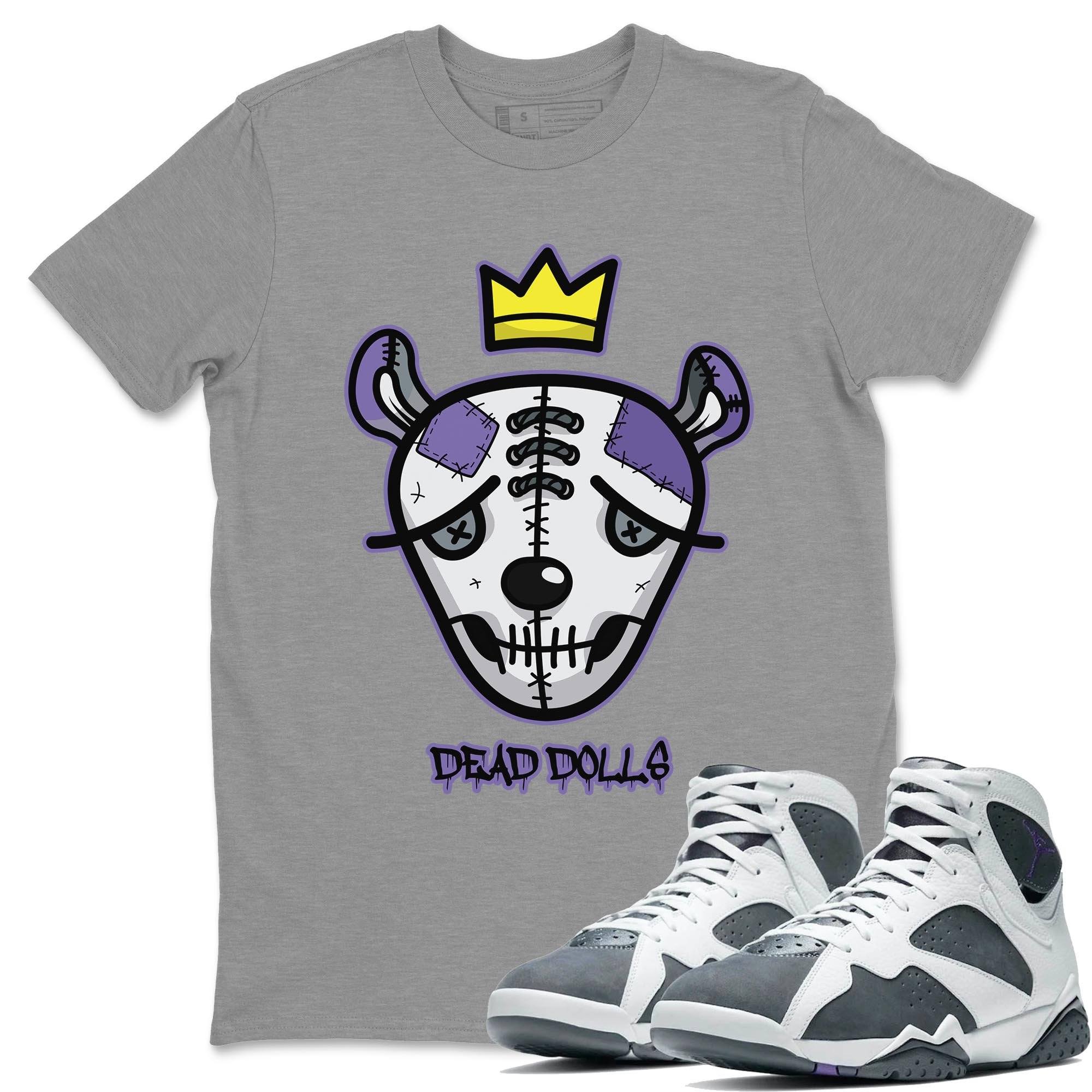 Dead Dolls Face Unisex Tops - Air Jordan 7 Flint