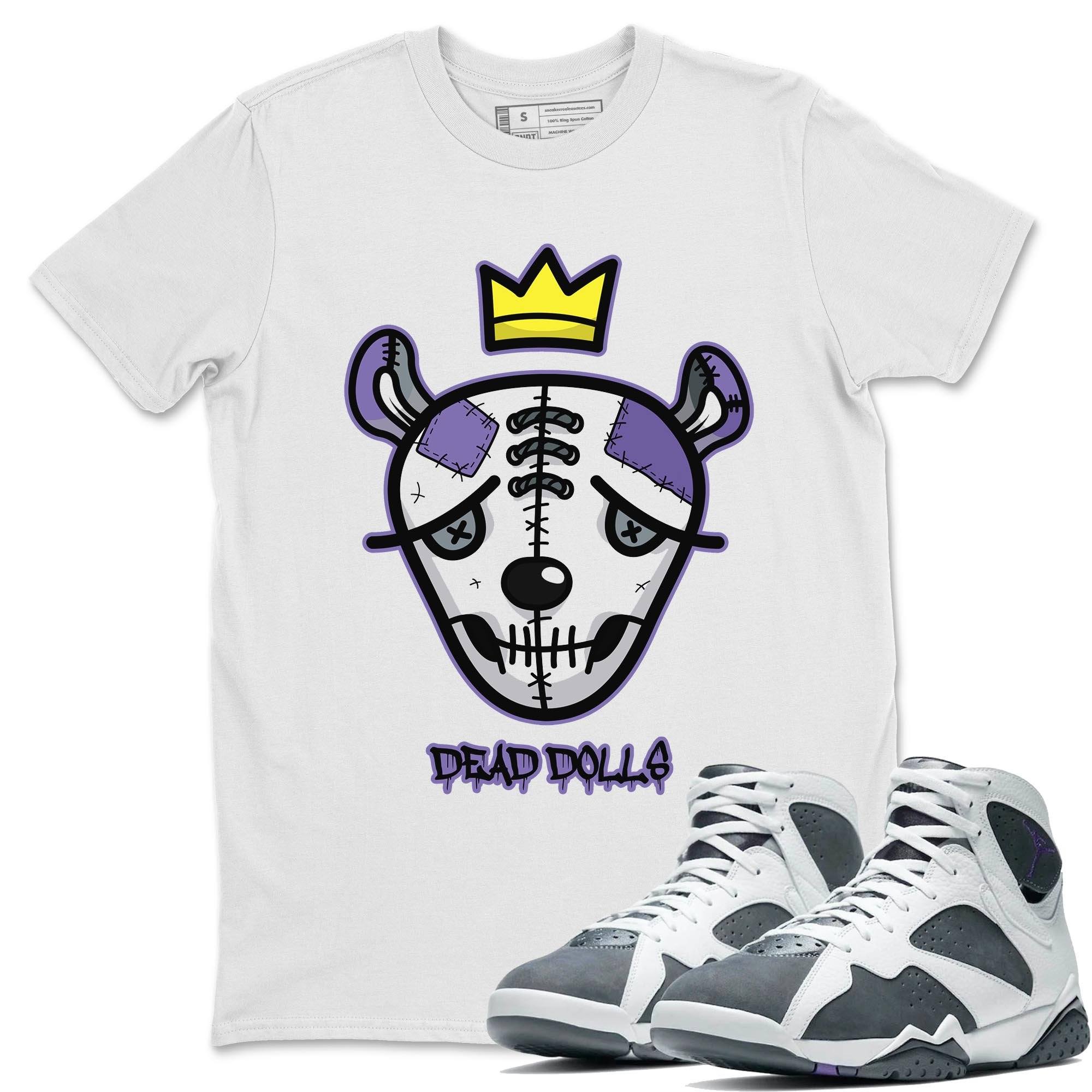 Dead Dolls Face Unisex Tops - Air Jordan 7 Flint