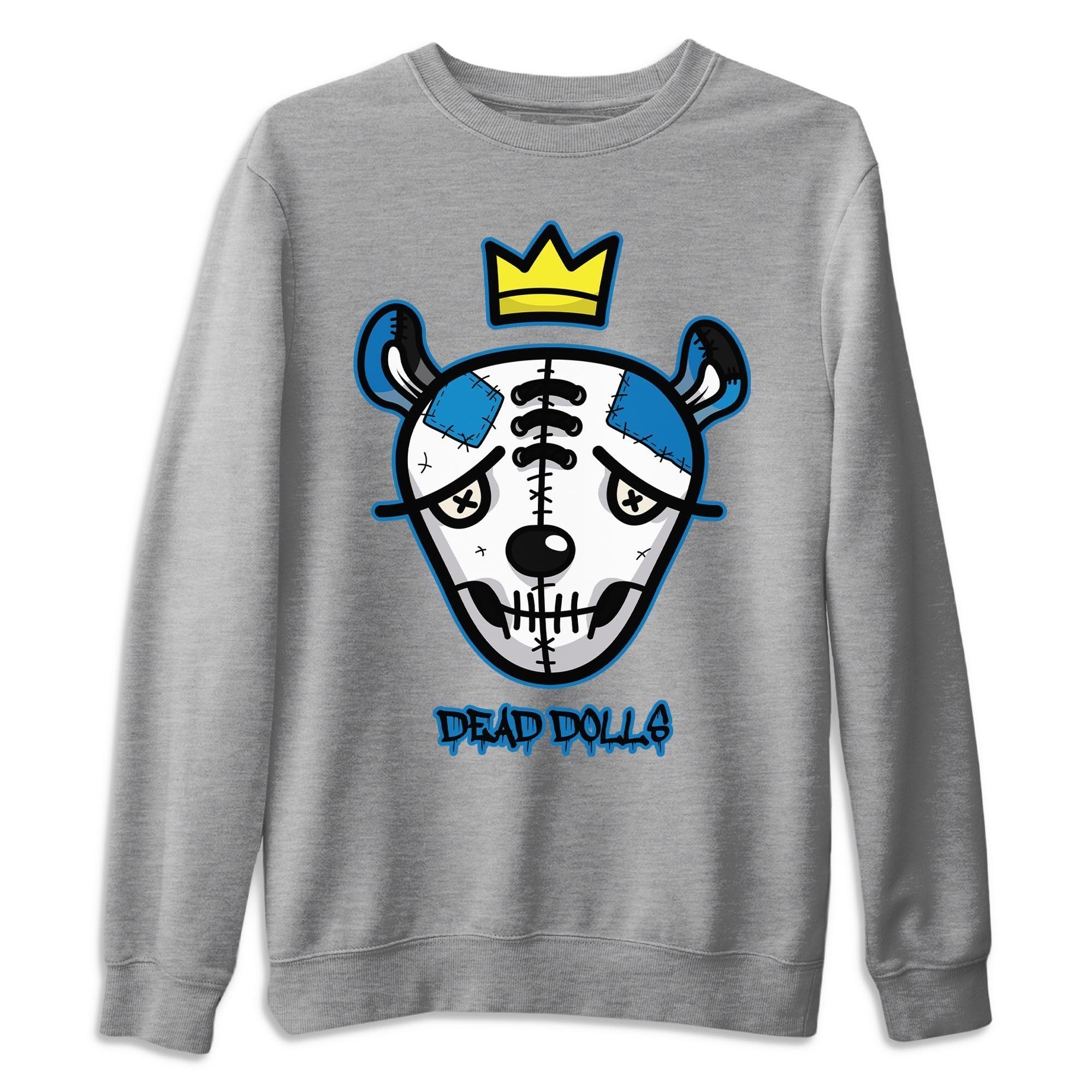 Dead Dolls Face Unisex Tops - Air Jordan 1 Travis Scott Fragment