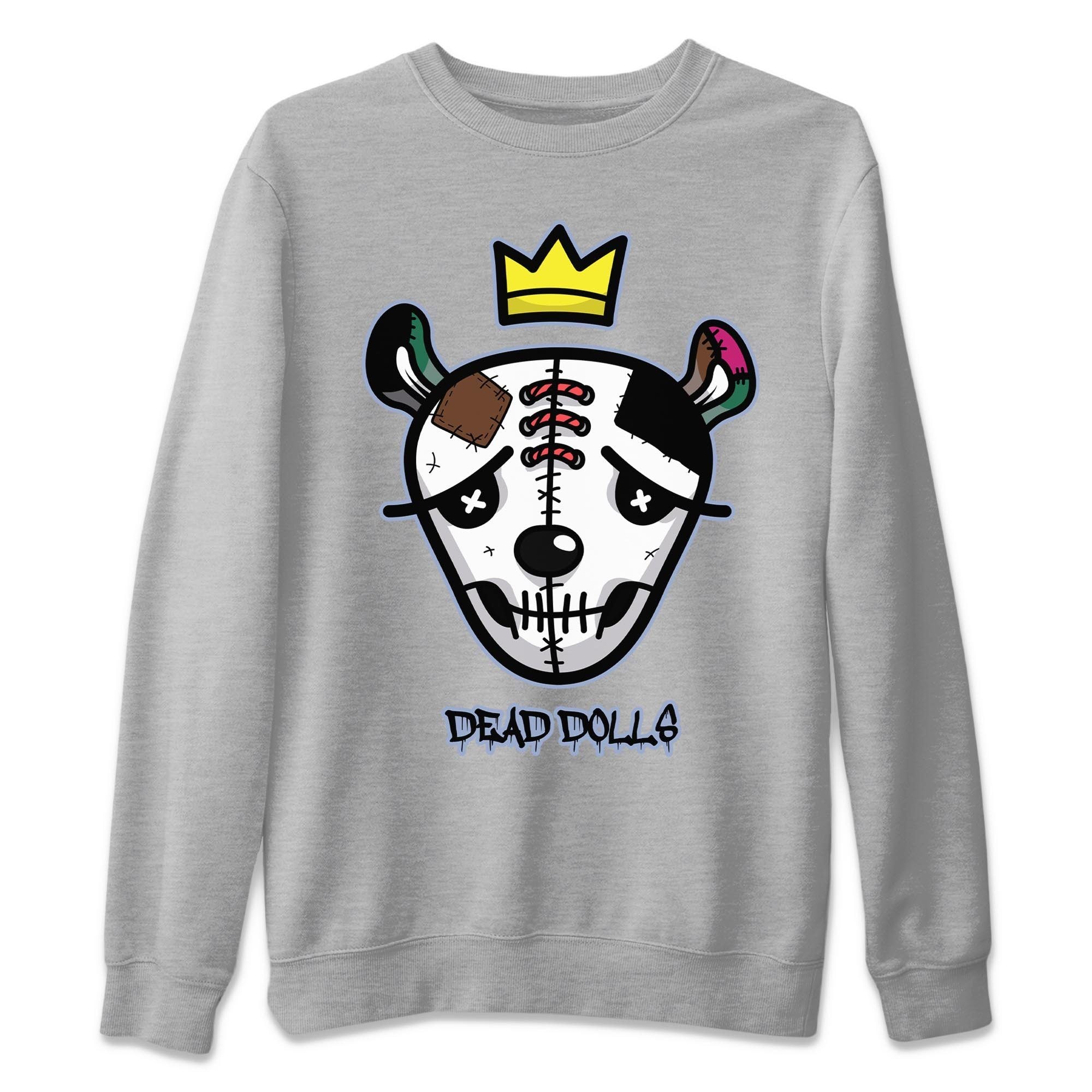 Dead Dolls Face Unisex Tops - Air Jordan 1 Hand Crafted