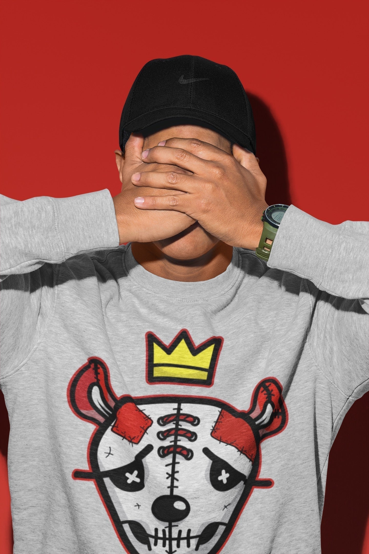 Dead Dolls Face Unisex Tops - Air Jordan 1 Heritage