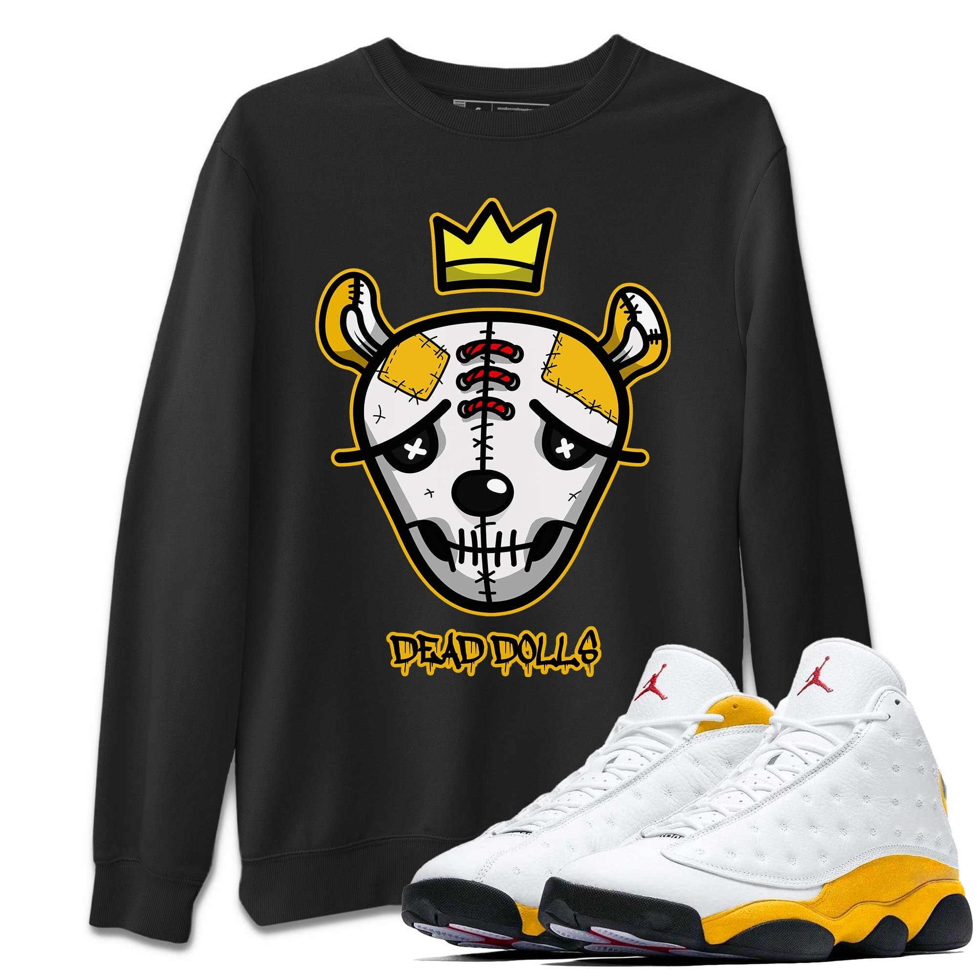 Dead Dolls Face Unisex Tops - Air Jordan 13 Del Sol