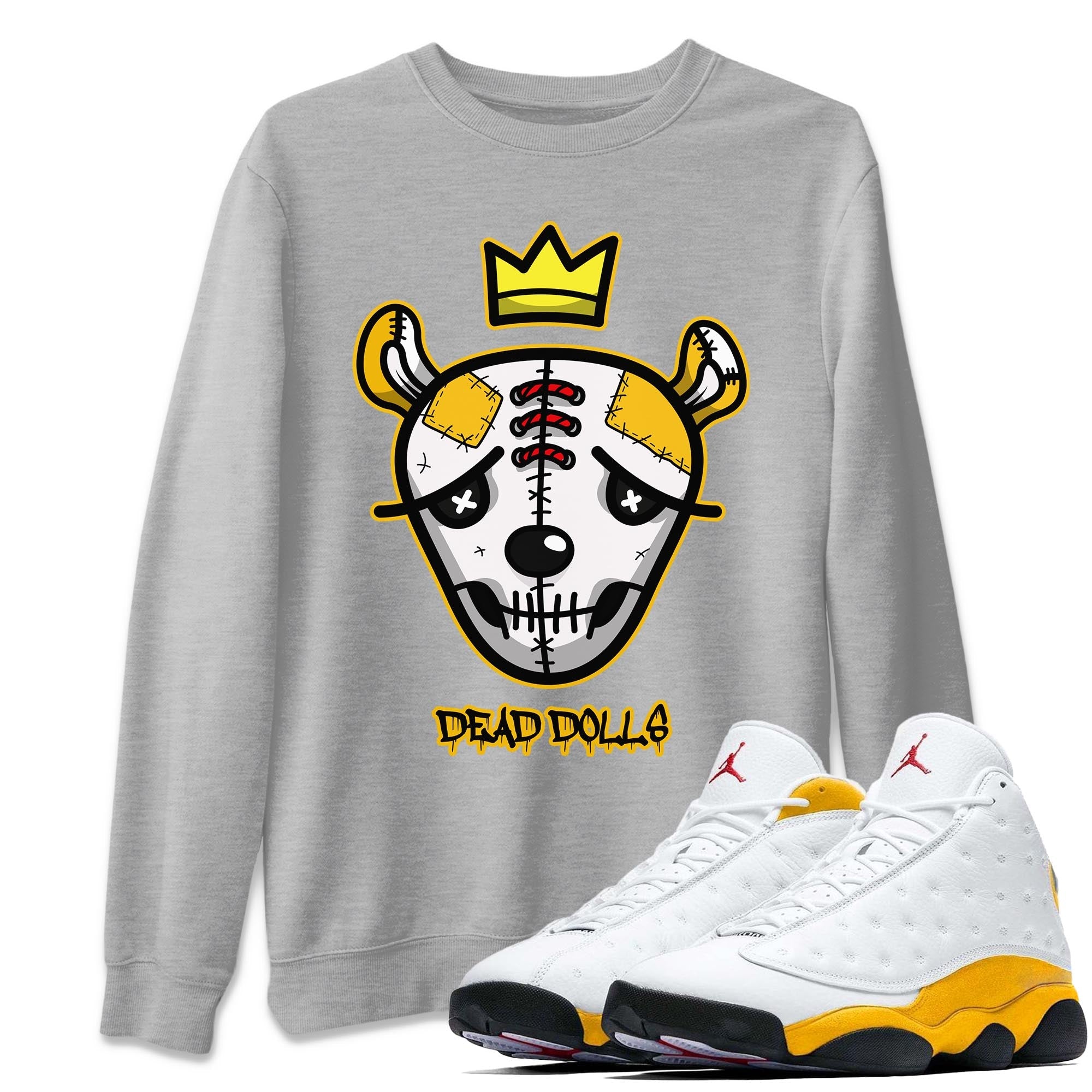 Dead Dolls Face Unisex Tops - Air Jordan 13 Del Sol