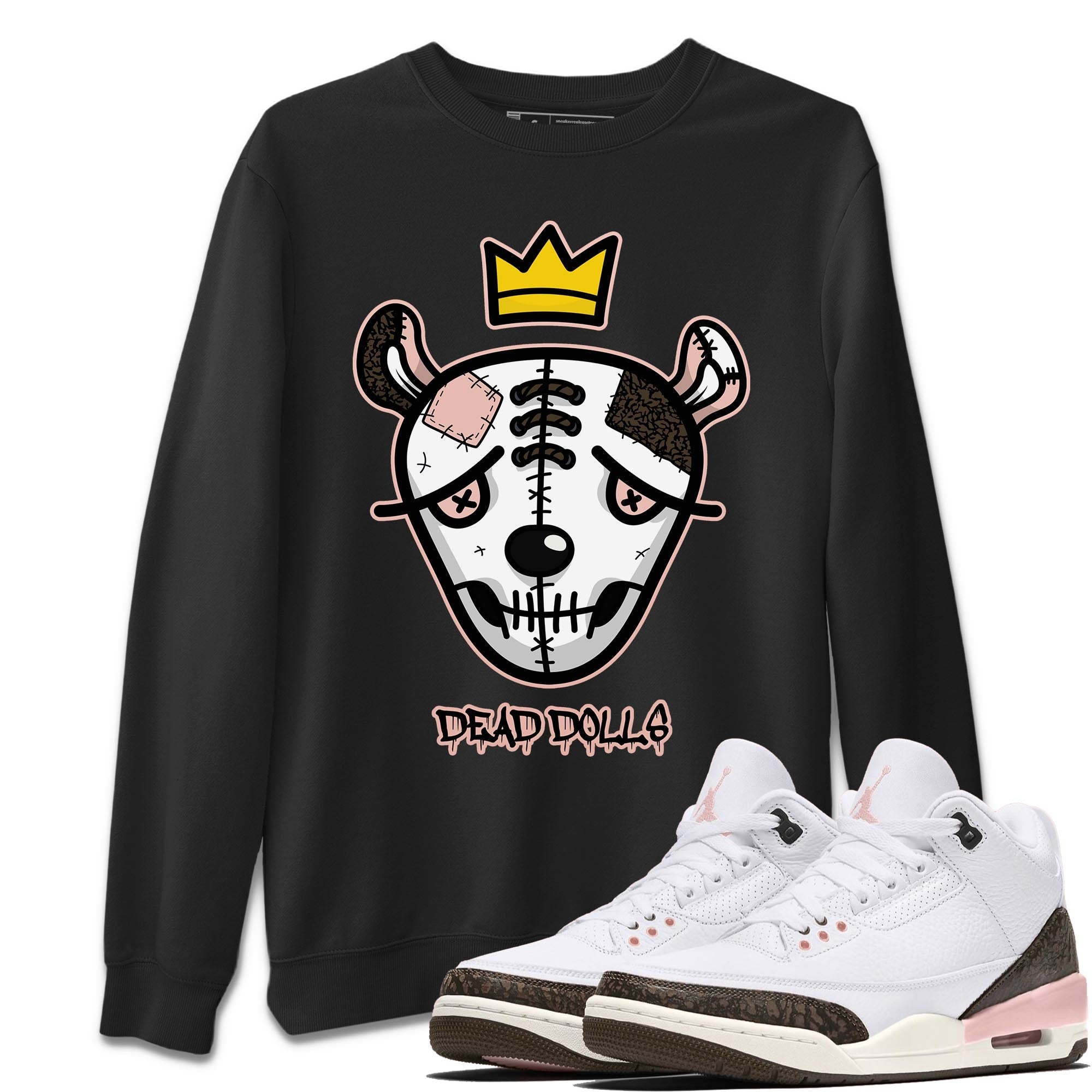Dead Dolls Face Unisex Tops - Air Jordan 3 Atmosphere