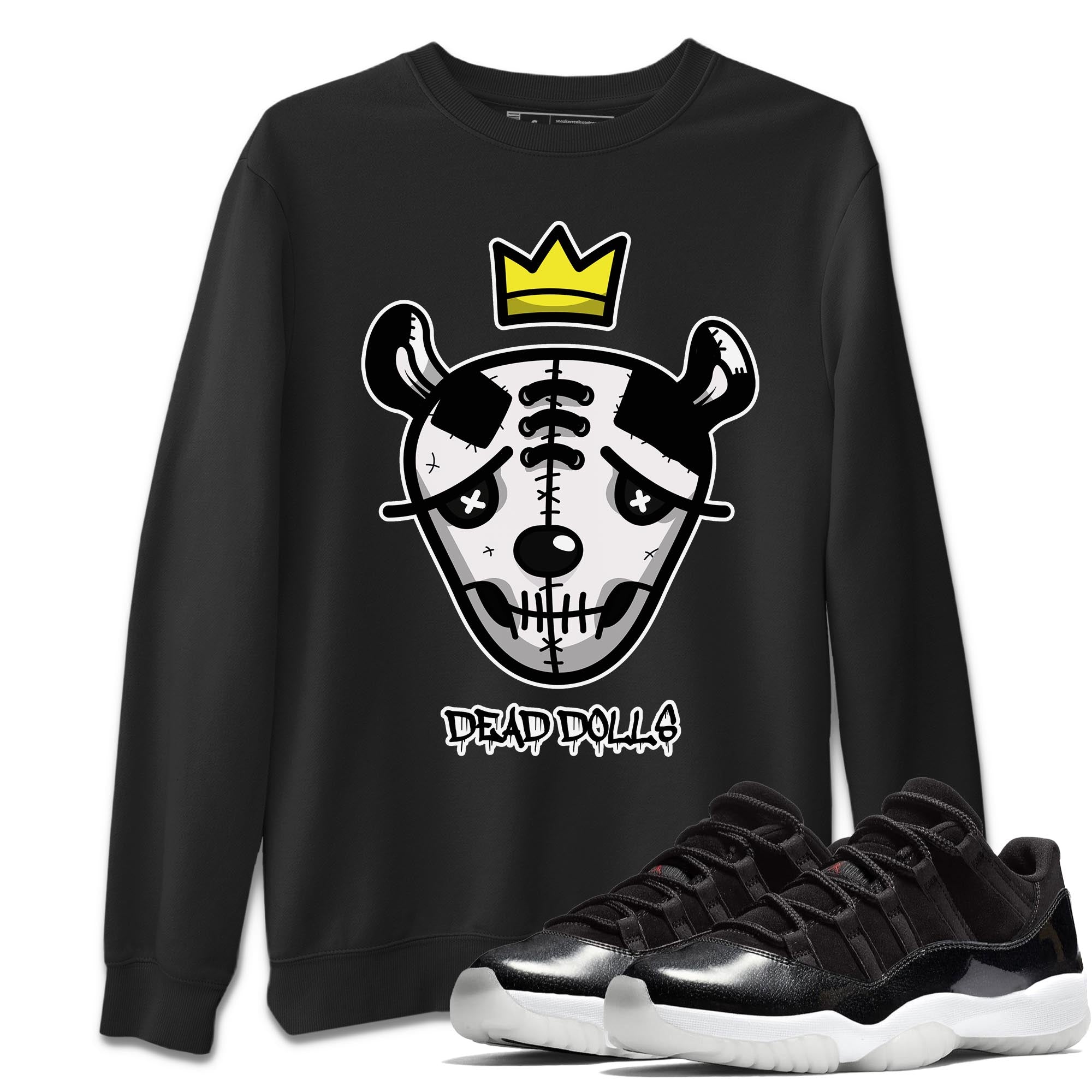 Dead Dolls Face Unisex Tops - Air Jordan 11 72-10