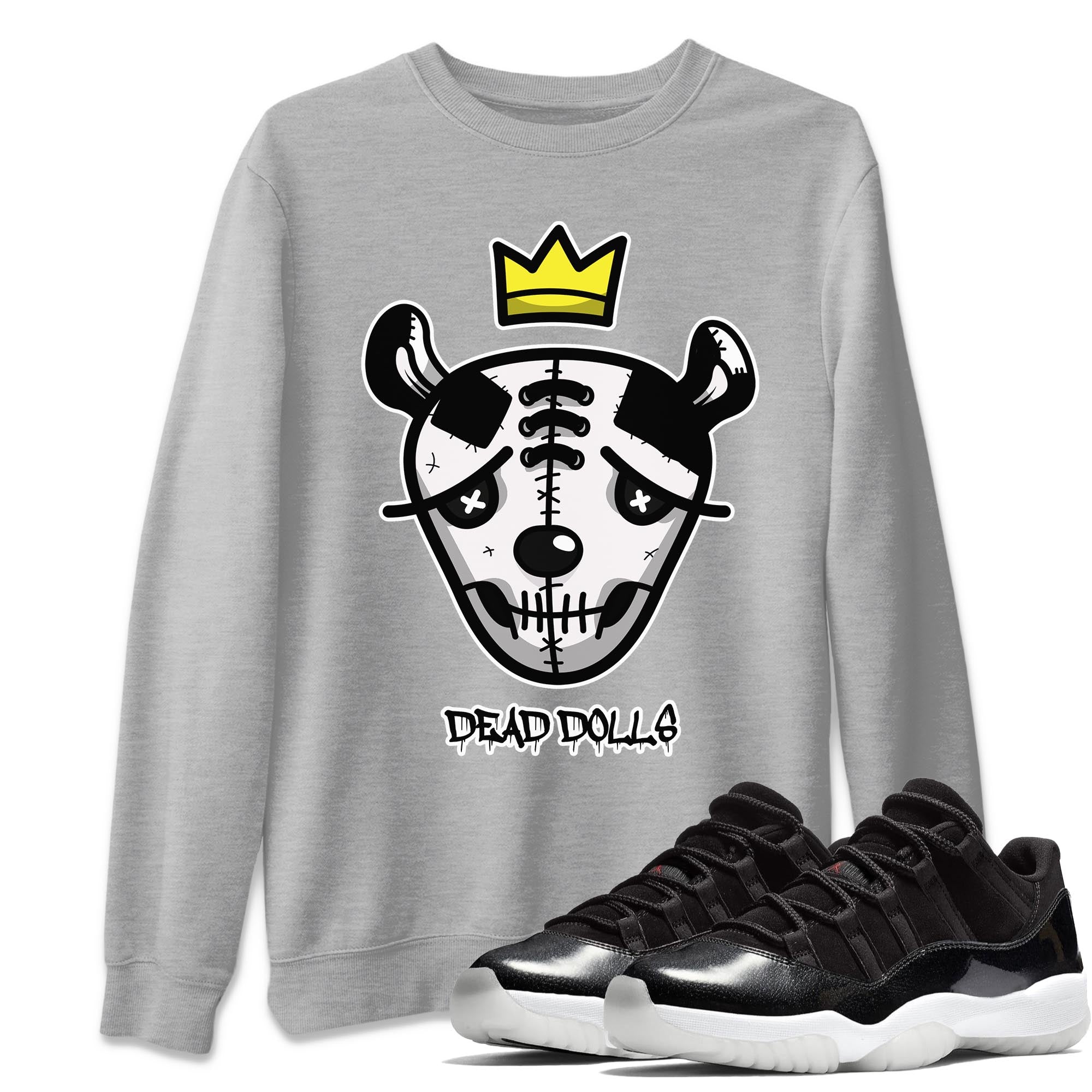Dead Dolls Face Unisex Tops - Air Jordan 11 72-10