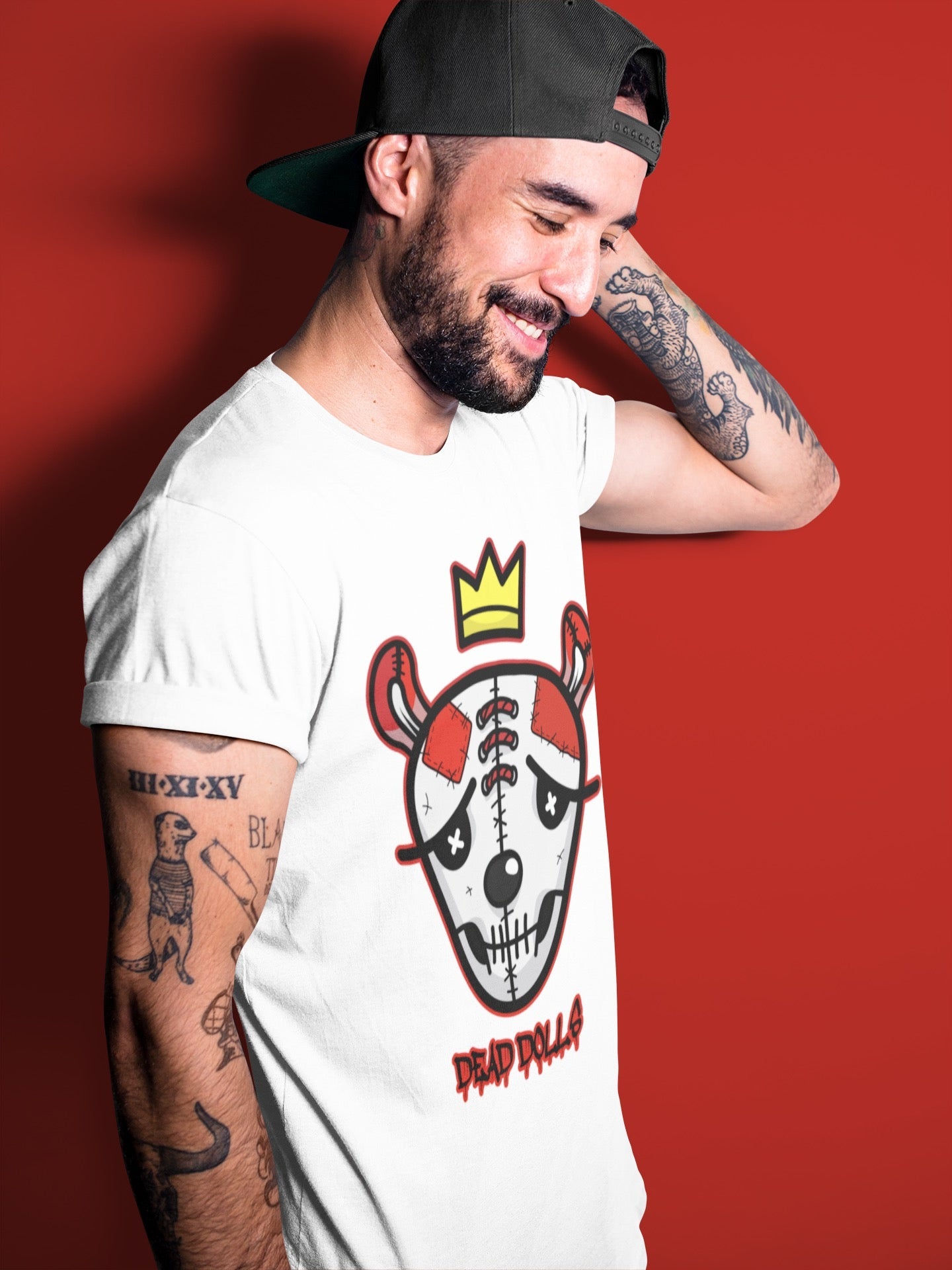 Dead Dolls Face Unisex Tops - Air Jordan 1 Heritage