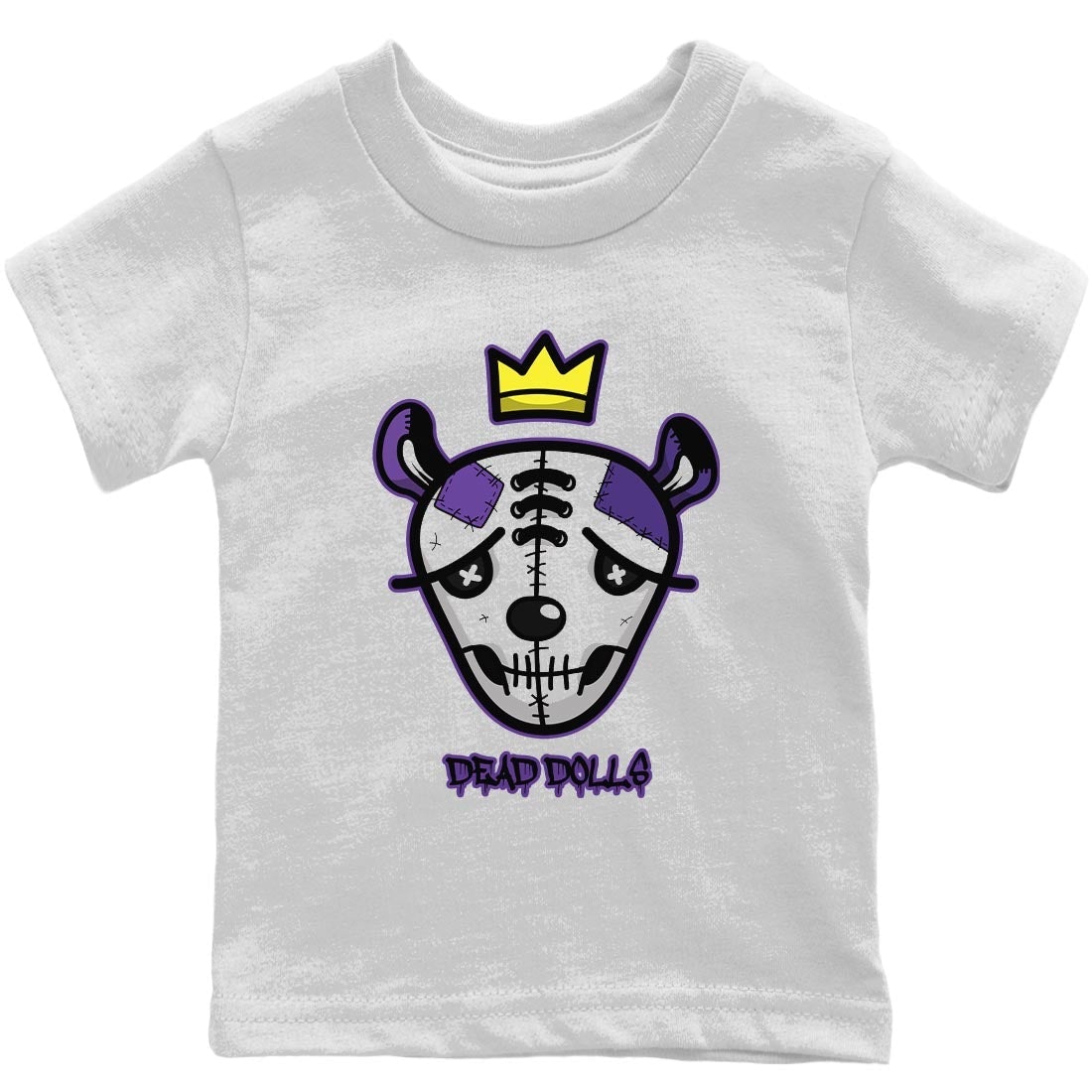 Dead Dolls Face Kids Tops - Air Jordan 13 Court Purple