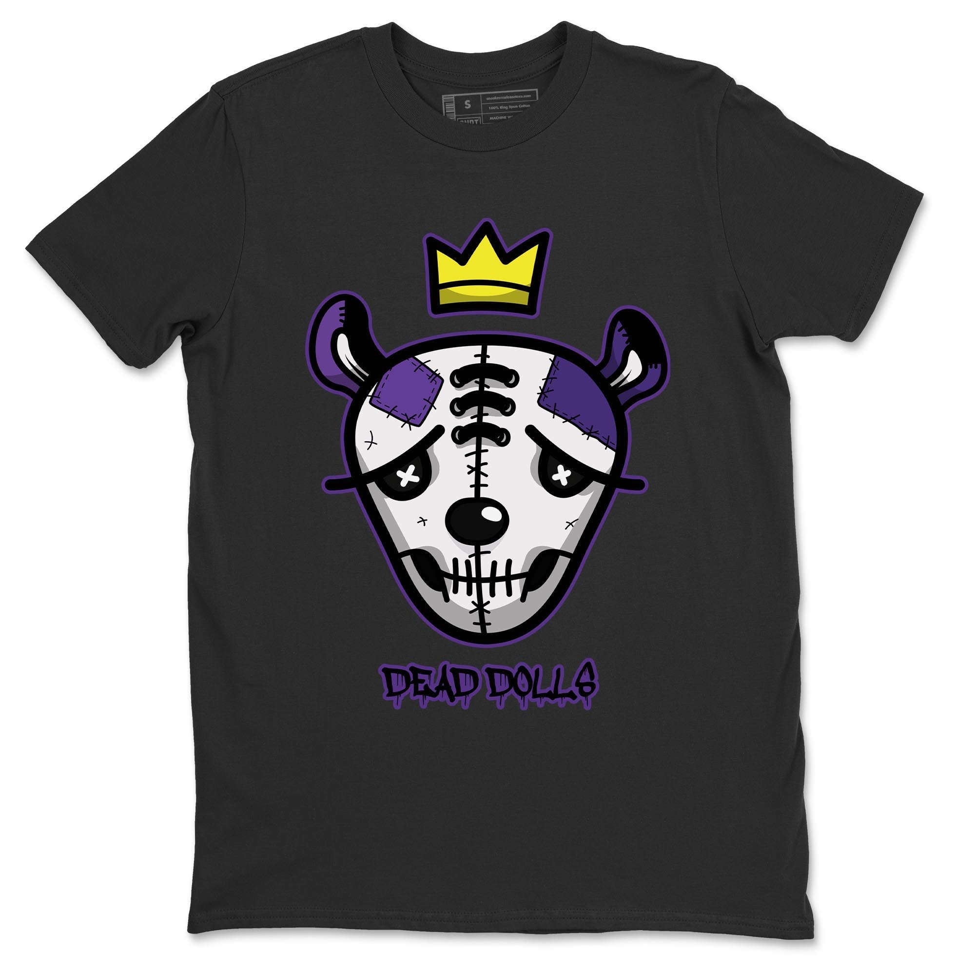Dead Dolls Face Unisex Tops - Air Jordan 13 Court Purple