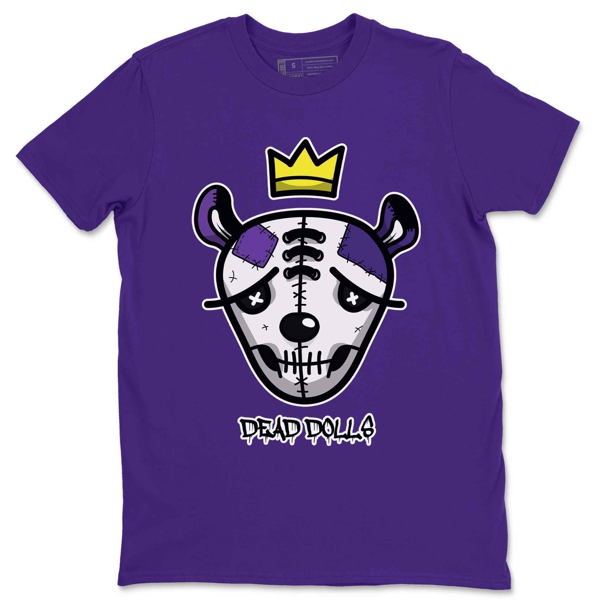 Dead Dolls Face Unisex Tops - Air Jordan 13 Court Purple