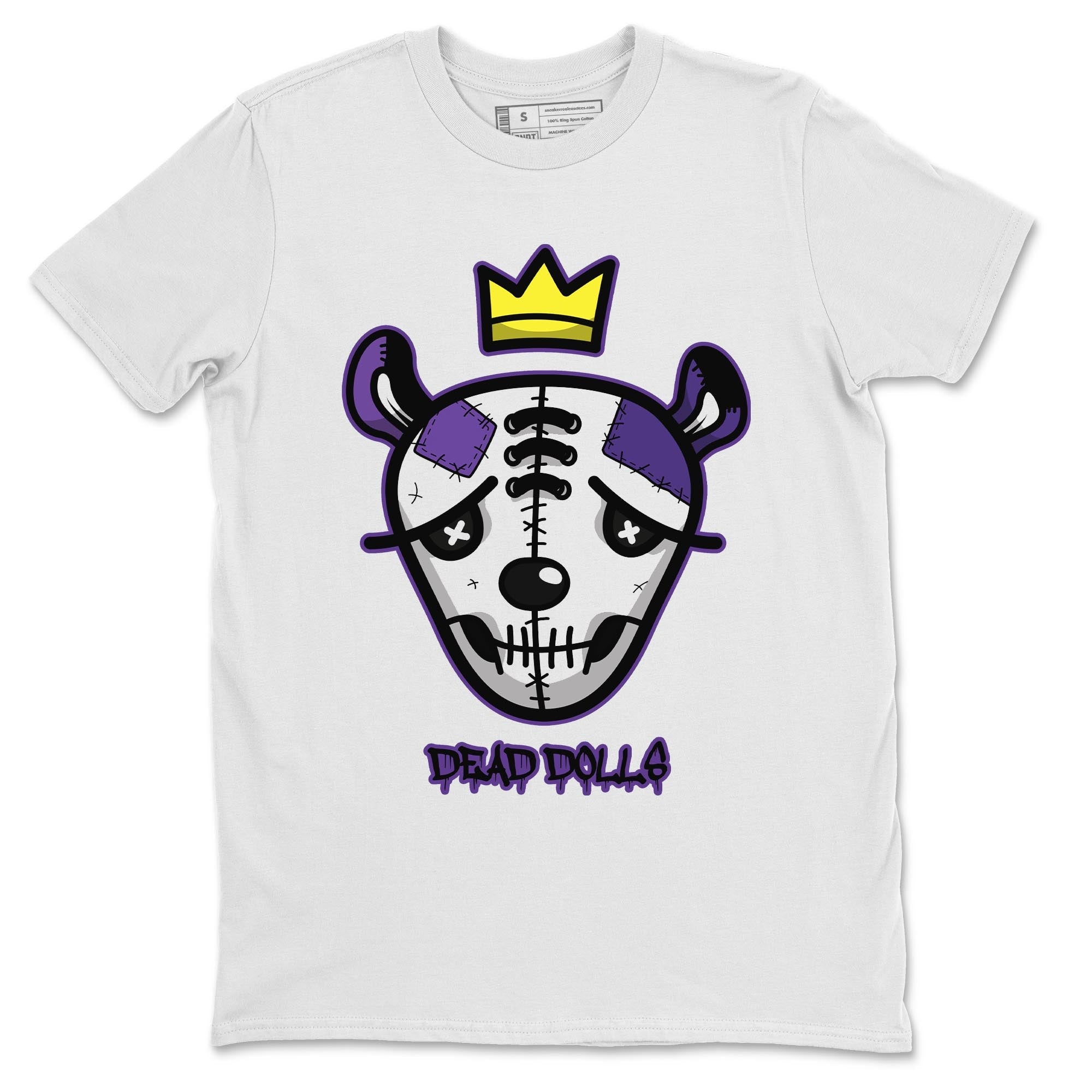 Dead Dolls Face Unisex Tops - Air Jordan 13 Court Purple