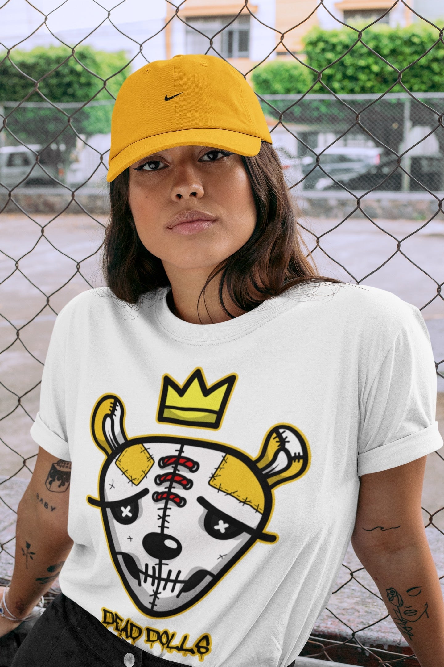 Dead Dolls Face Unisex Tops - Air Jordan 13 Del Sol