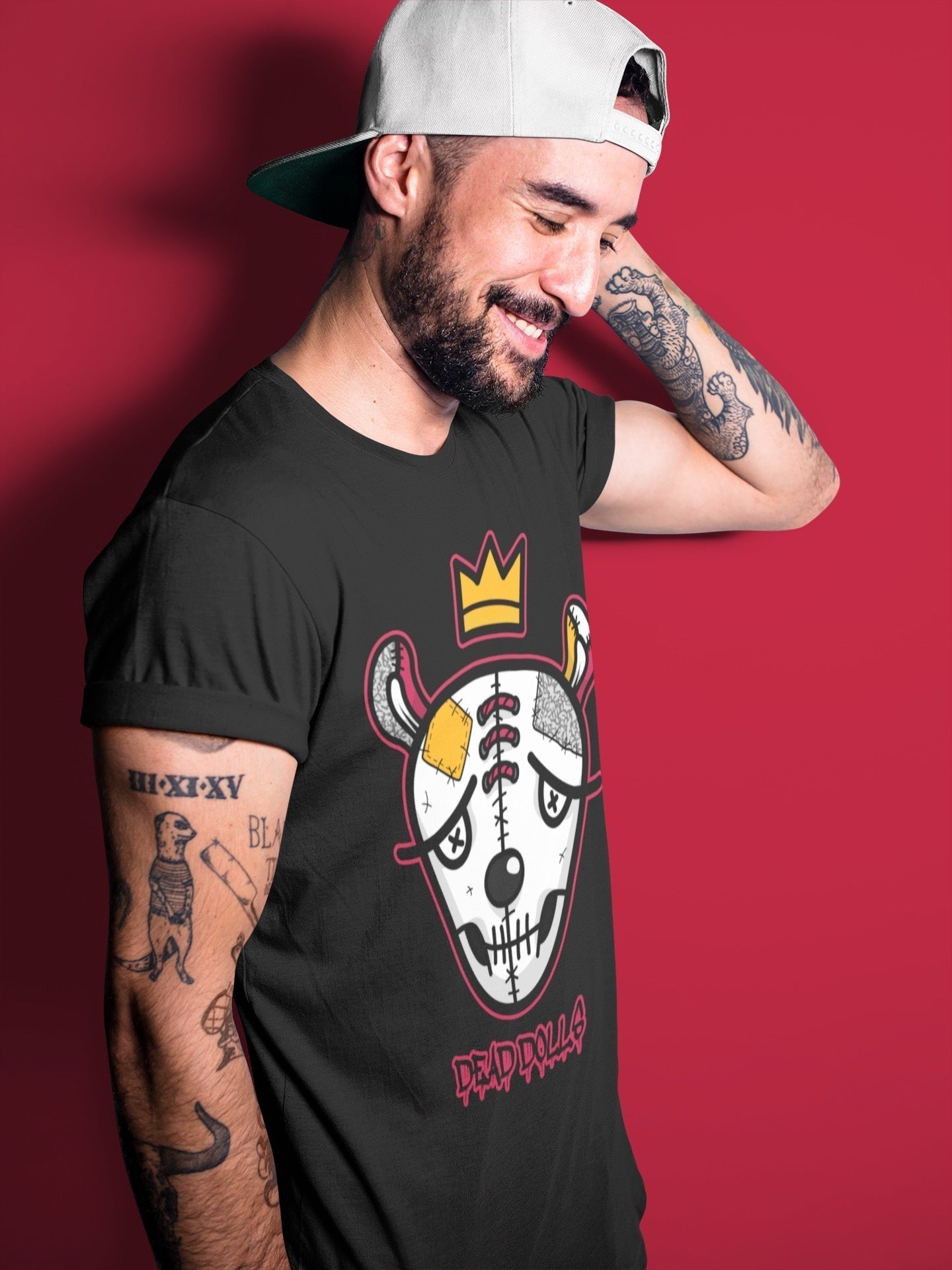 Dead Dolls Face Unisex Tops - Air Jordan 3 Cardinal
