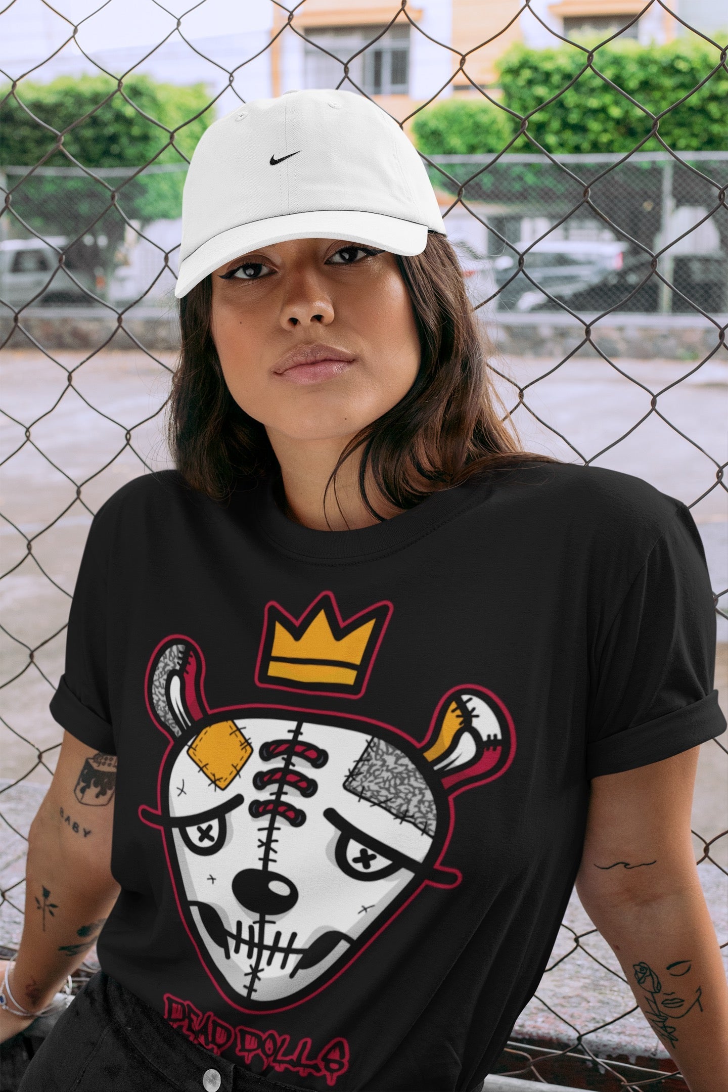 Dead Dolls Face Unisex Tops - Air Jordan 3 Cardinal