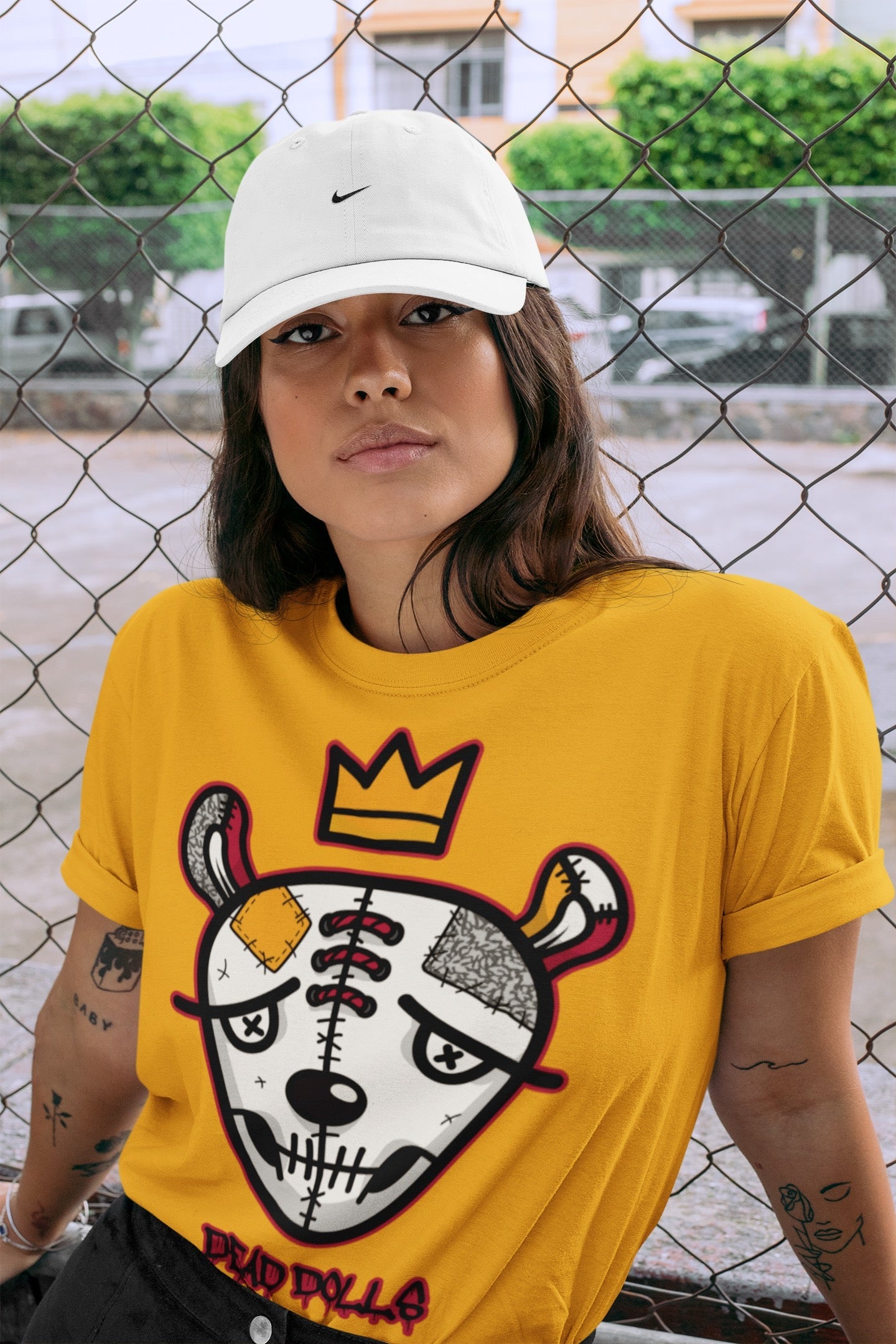 Dead Dolls Face Unisex Tops - Air Jordan 3 Cardinal