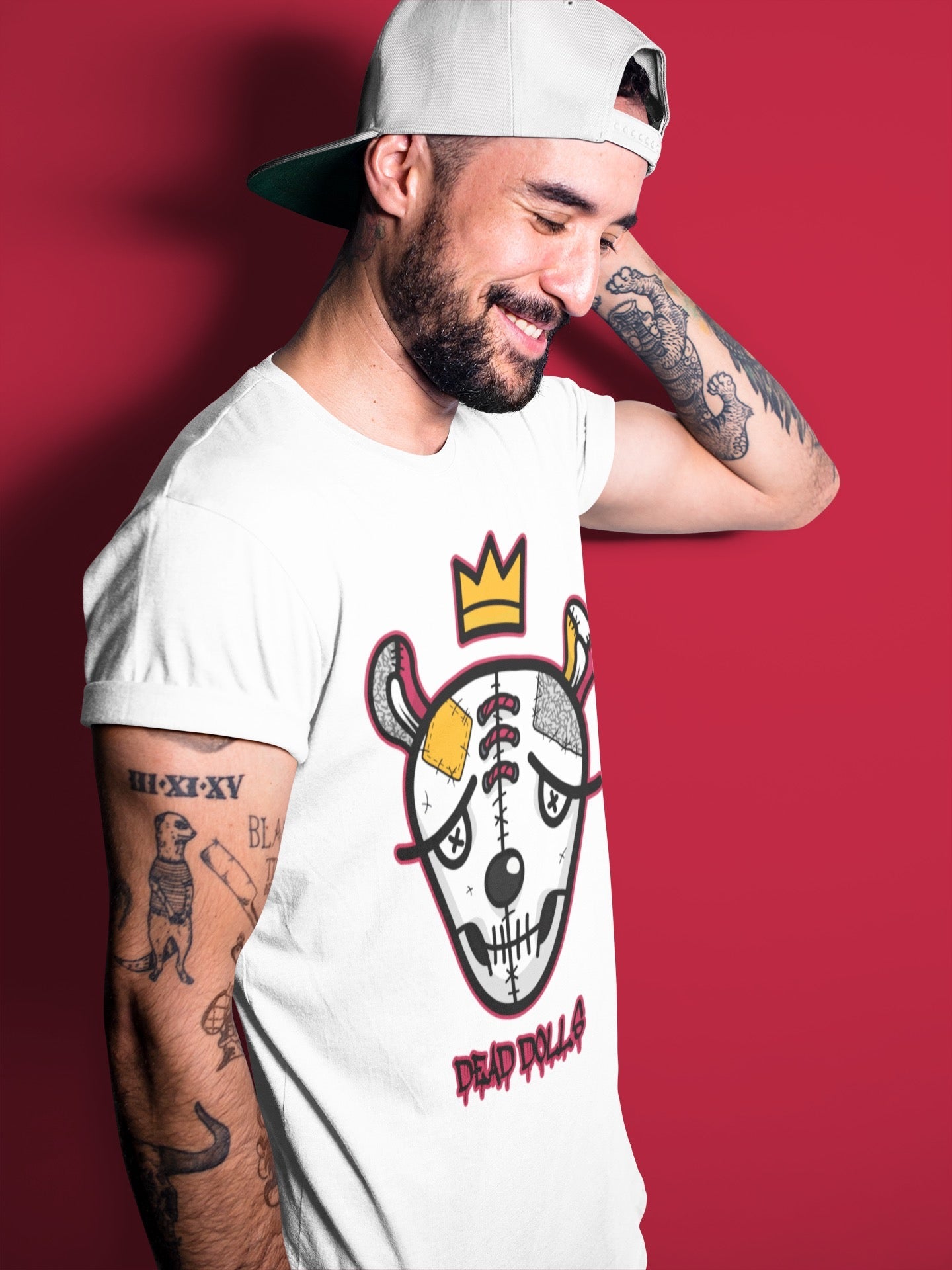 Dead Dolls Face Unisex Tops - Air Jordan 3 Cardinal