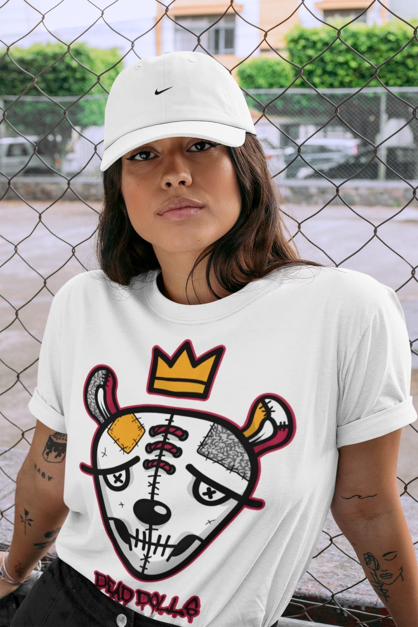 Dead Dolls Face Unisex Tops - Air Jordan 3 Cardinal