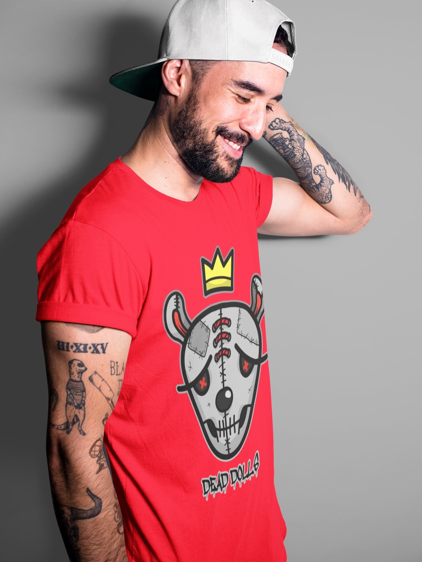 Dead Dolls Face Unisex Tops - Air Jordan 4 Infrared