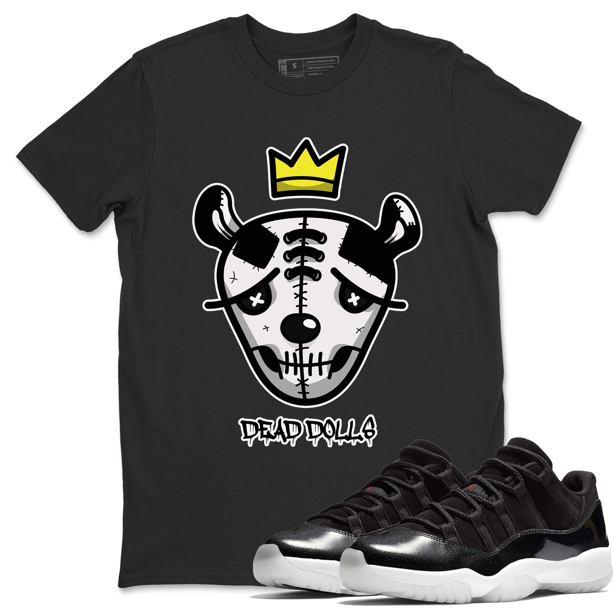 Dead Dolls Face Unisex Tops - Air Jordan 11 72-10