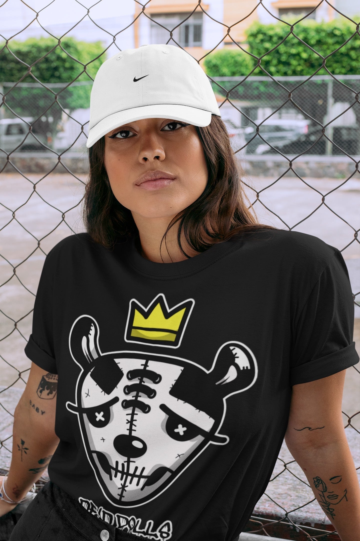 Dead Dolls Face Unisex Tops - Air Jordan 11 72-10