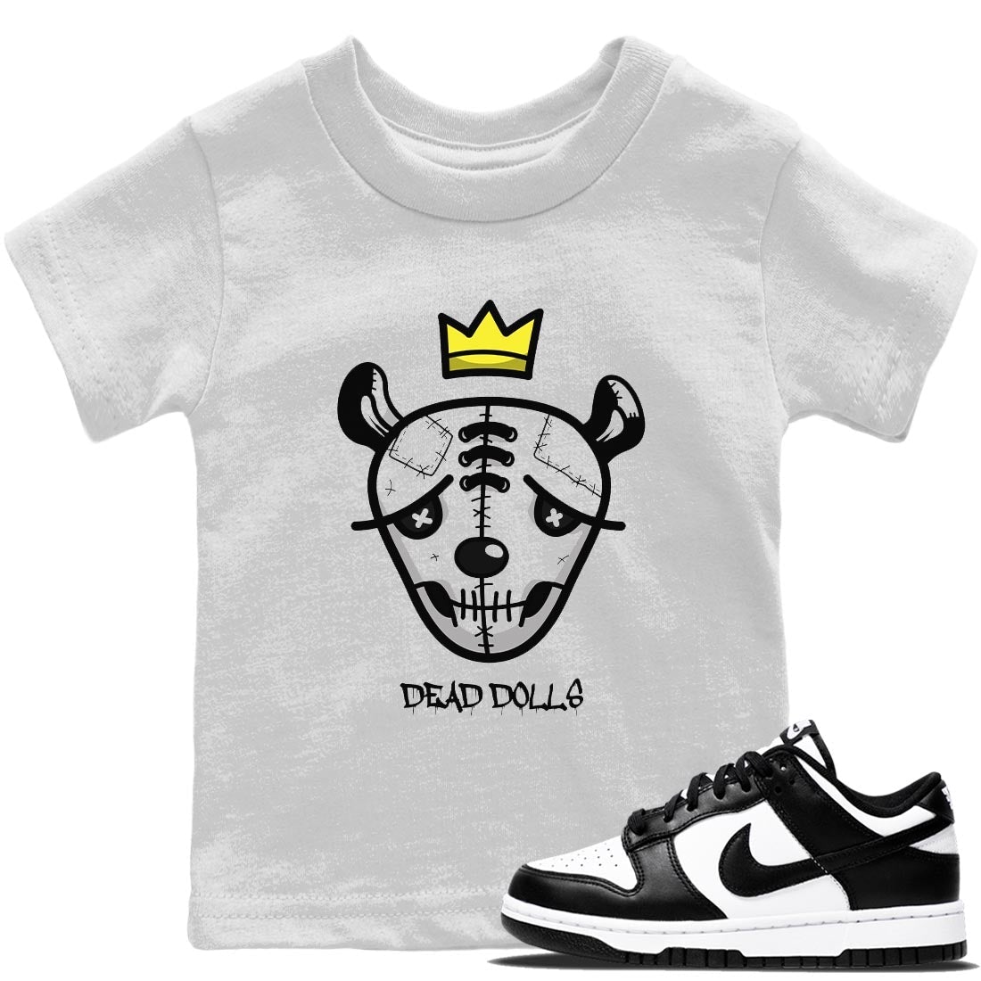 Dead Dolls Face Kids Tops - Dunk Panda