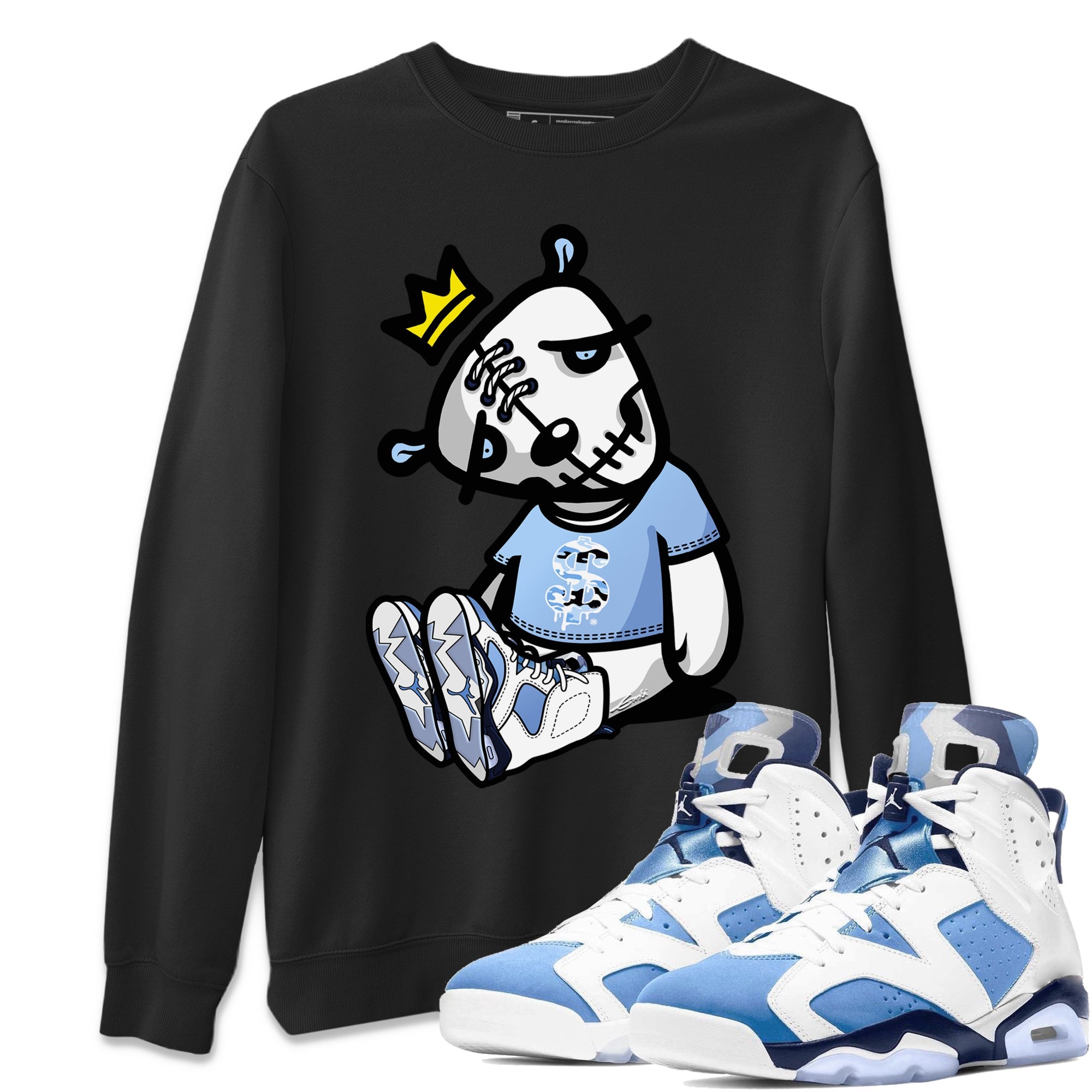 Dead Dolls Unisex Tops - Air Jordan 6 UNC
