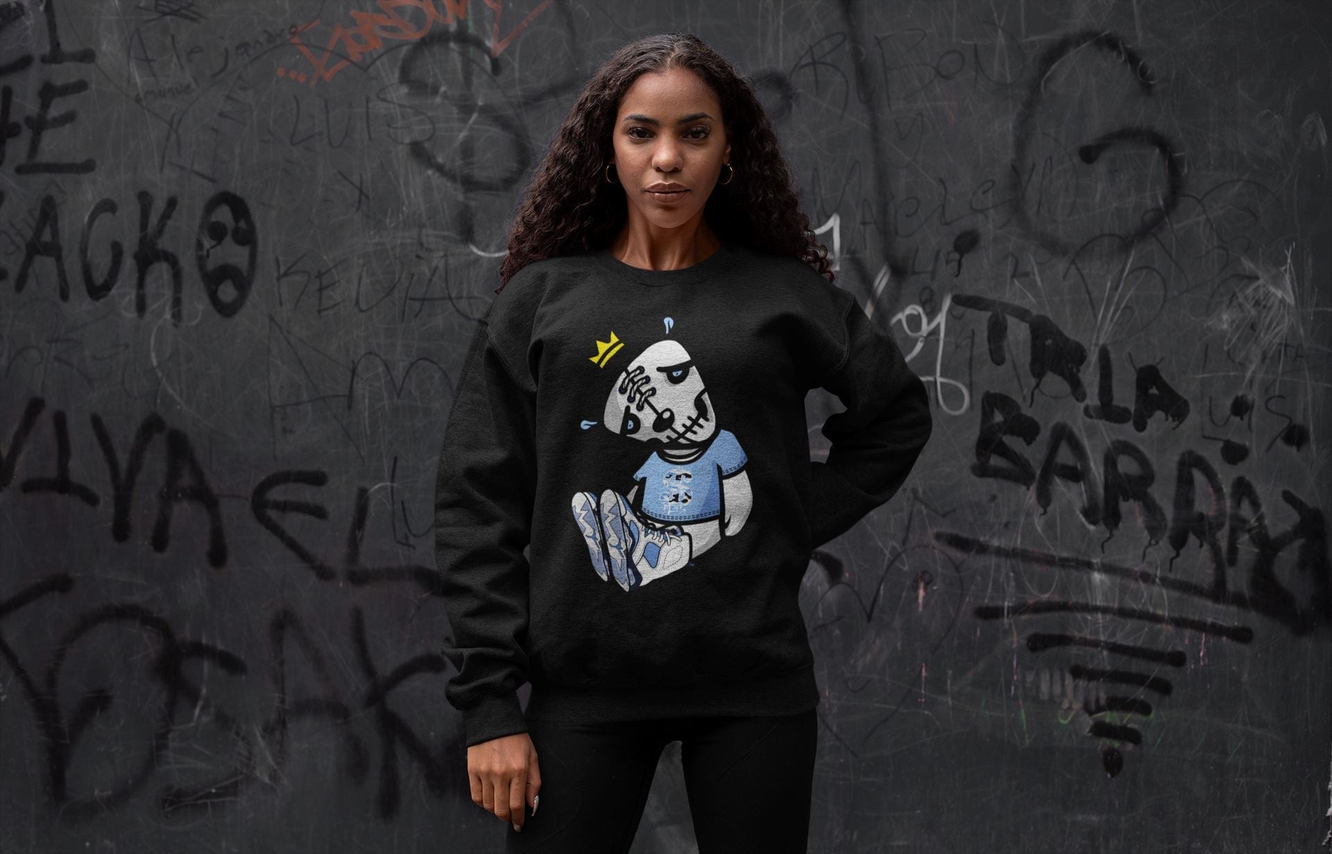 Dead Dolls Unisex Tops - Air Jordan 6 UNC