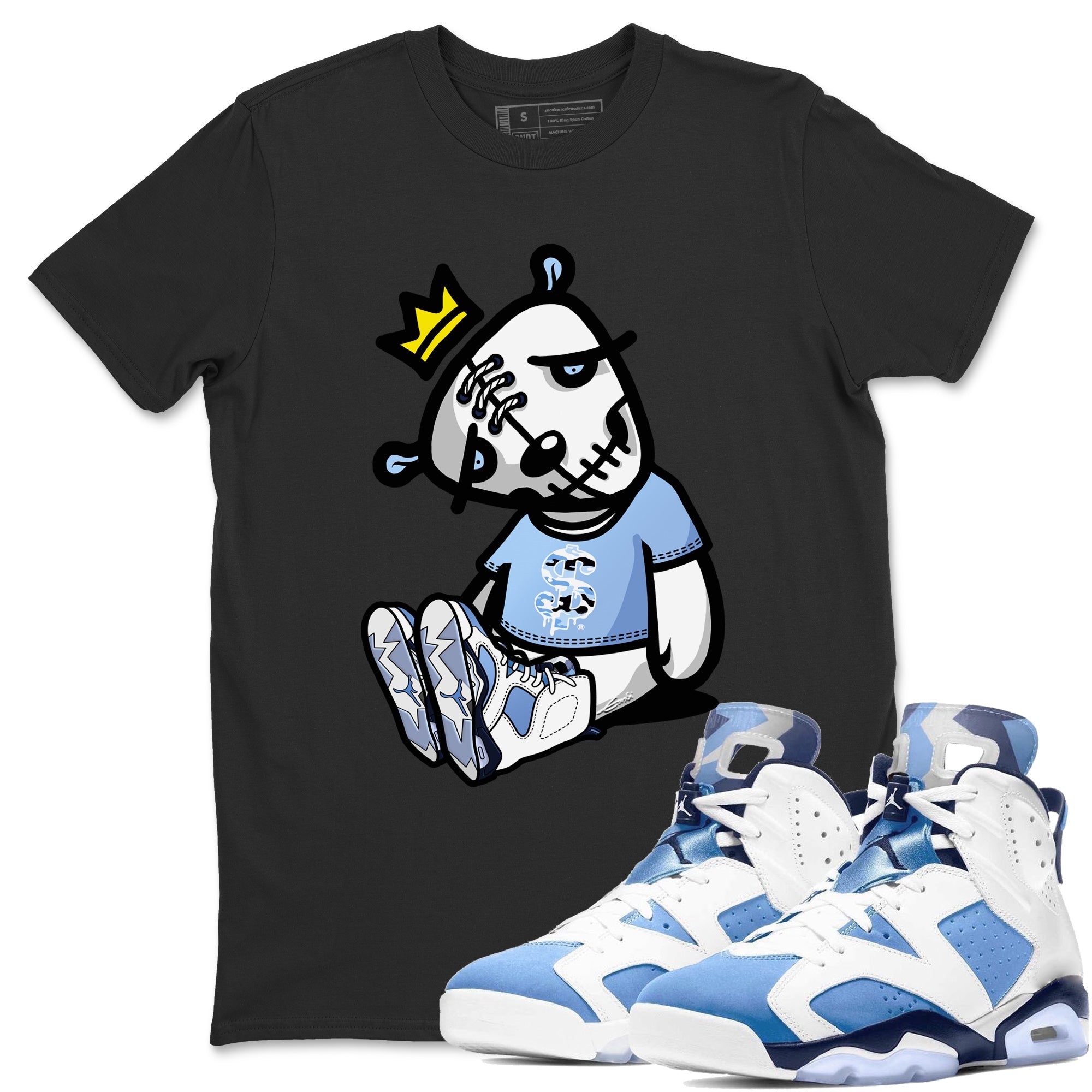 Dead Dolls Unisex Tops - Air Jordan 6 UNC