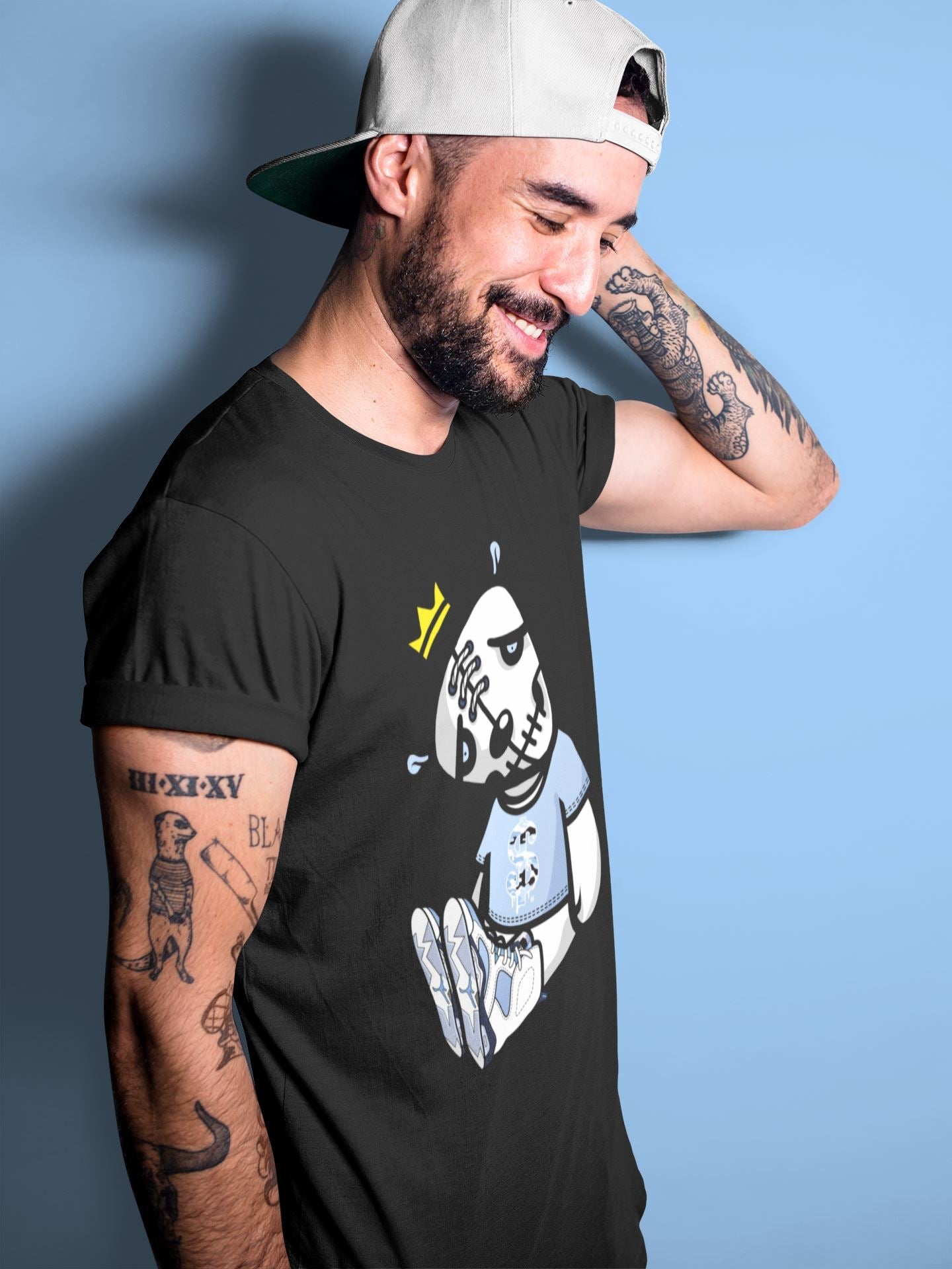 Dead Dolls Unisex Tops - Air Jordan 6 UNC