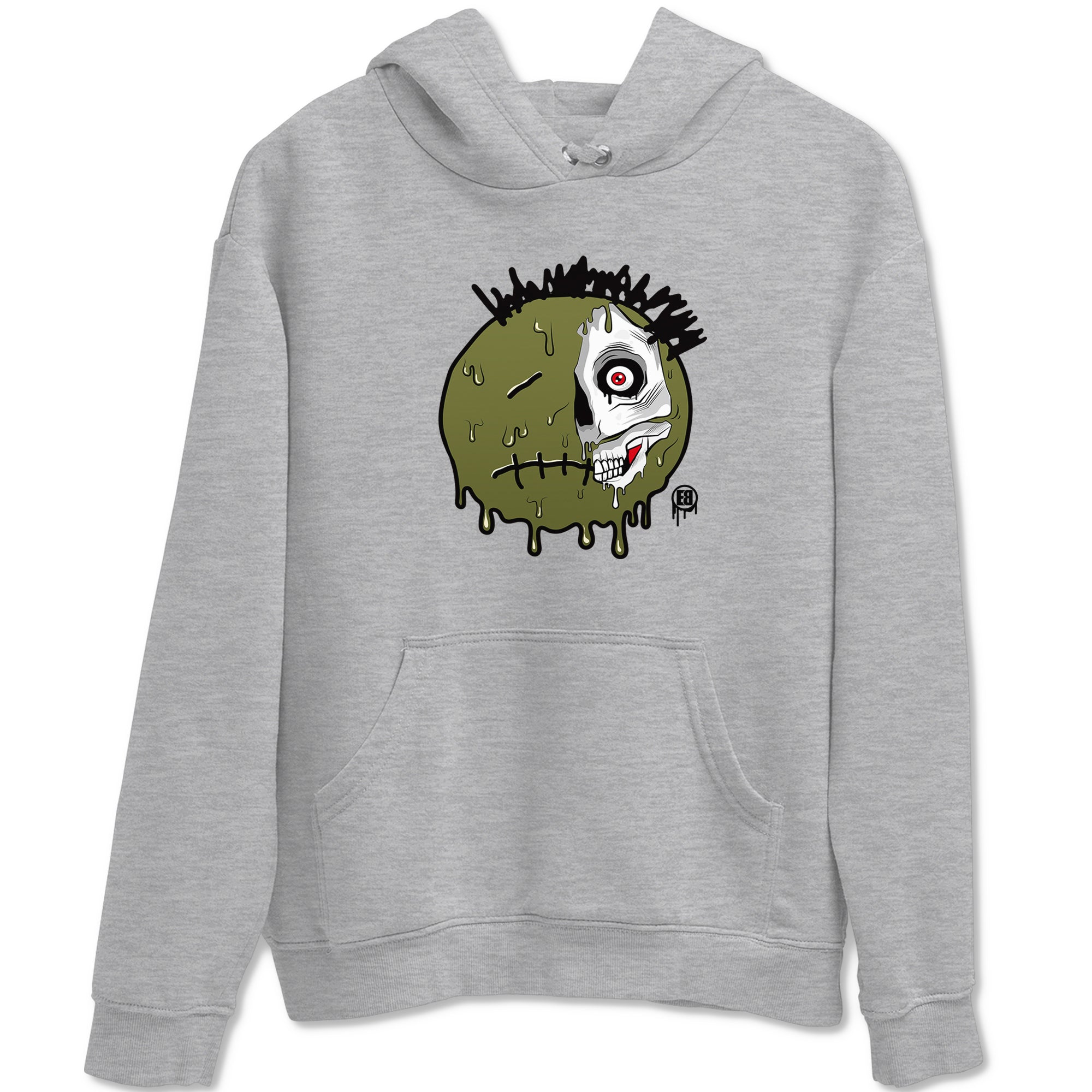 Dead Inside snkmatch Tees - Air Jordan 1 Travis Scott Medium Olive