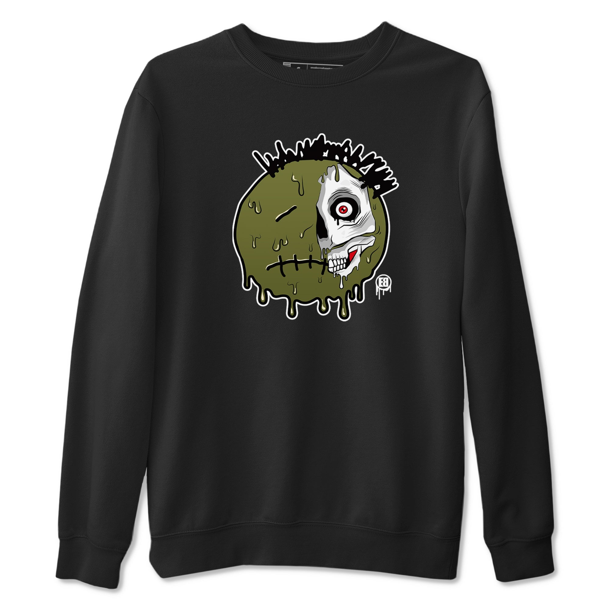 Dead Inside snkmatch Tees - Air Jordan 1 Travis Scott Medium Olive