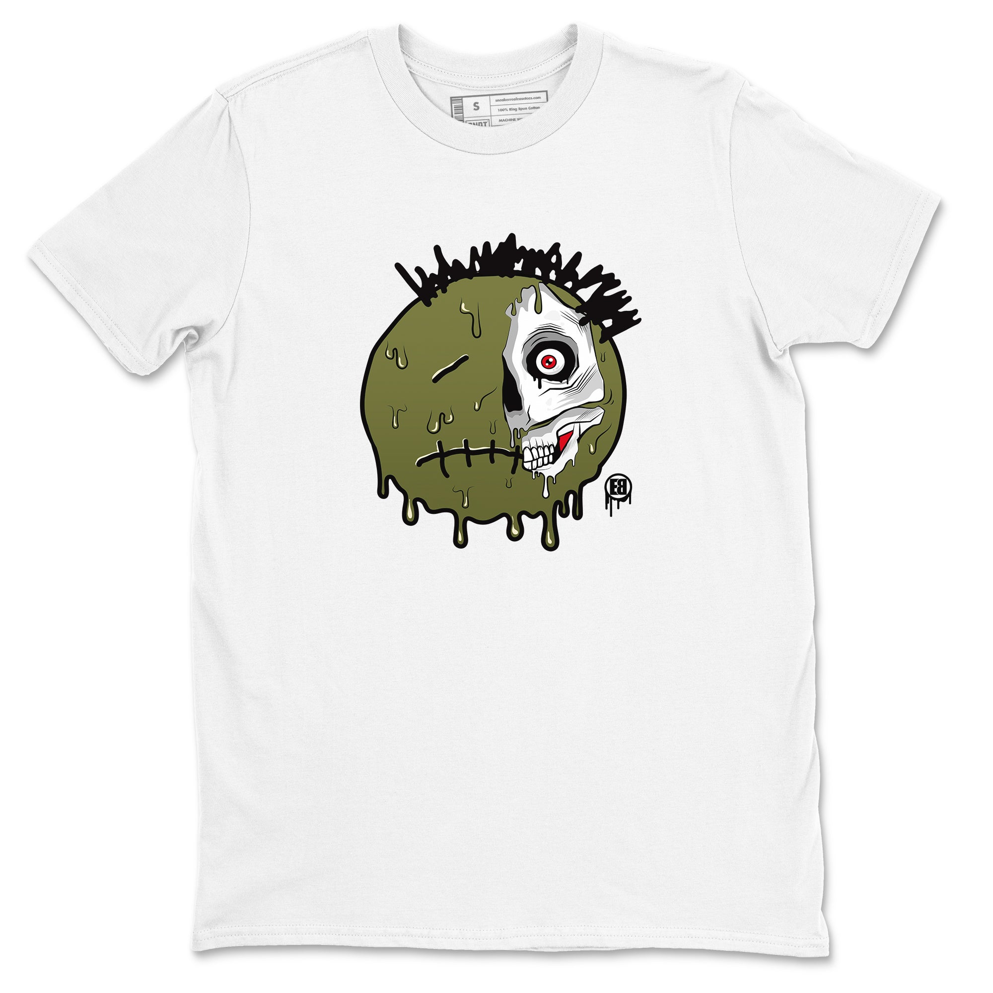 Dead Inside snkmatch Tees - Air Jordan 1 Travis Scott Medium Olive