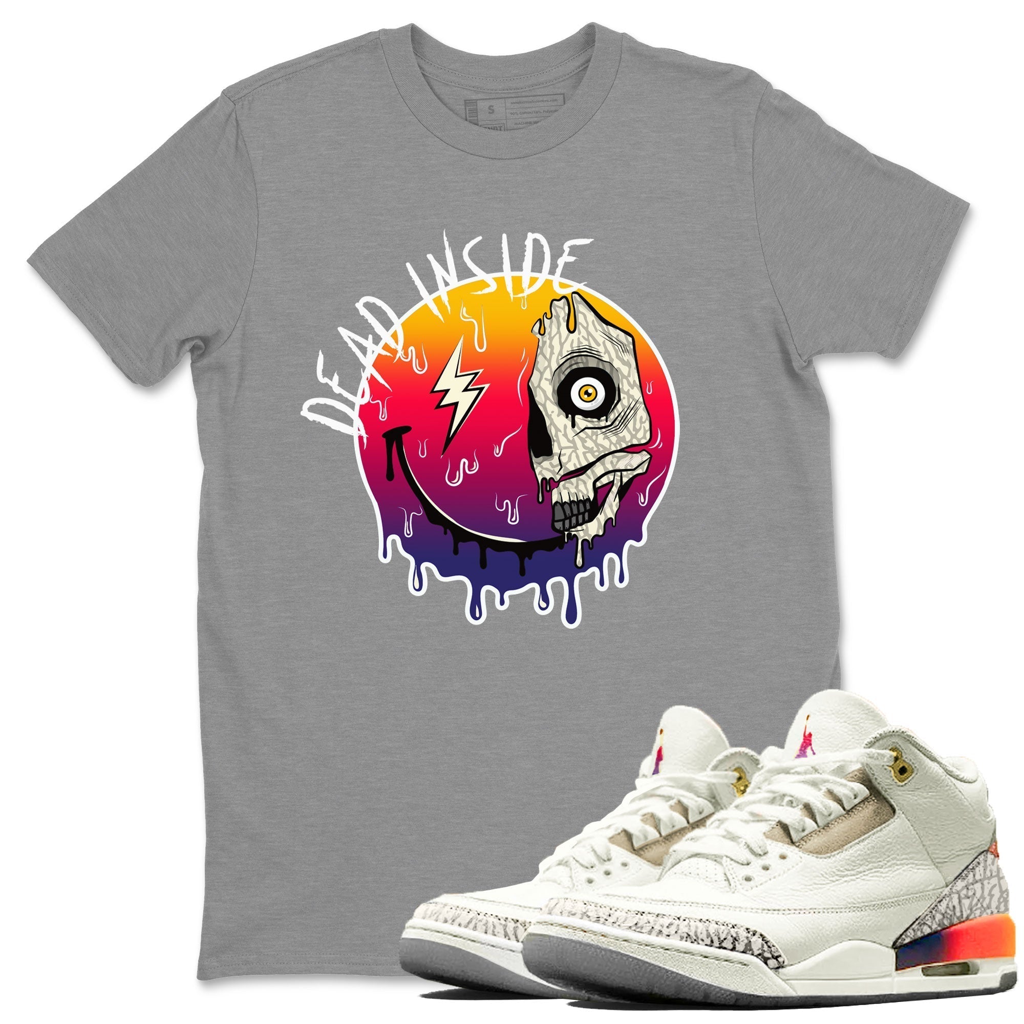 Dead Inside snkmatch Tee - Air Jordan 3 J Balvin