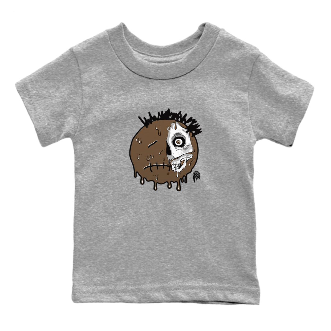 Dead Inside snkmatch Tees Kids - Jordan Jumpman Jack Travis Scott Dark Mocha