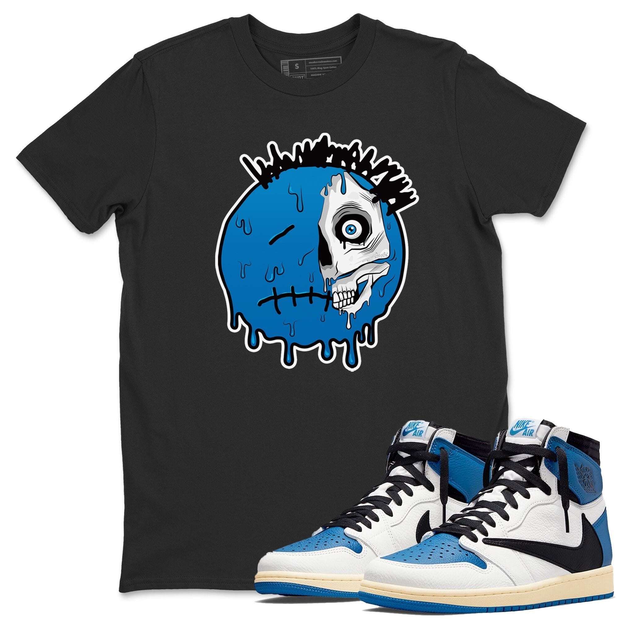 Dead Inside Unisex Tops - Air Jordan 1 Travis Scott Fragment