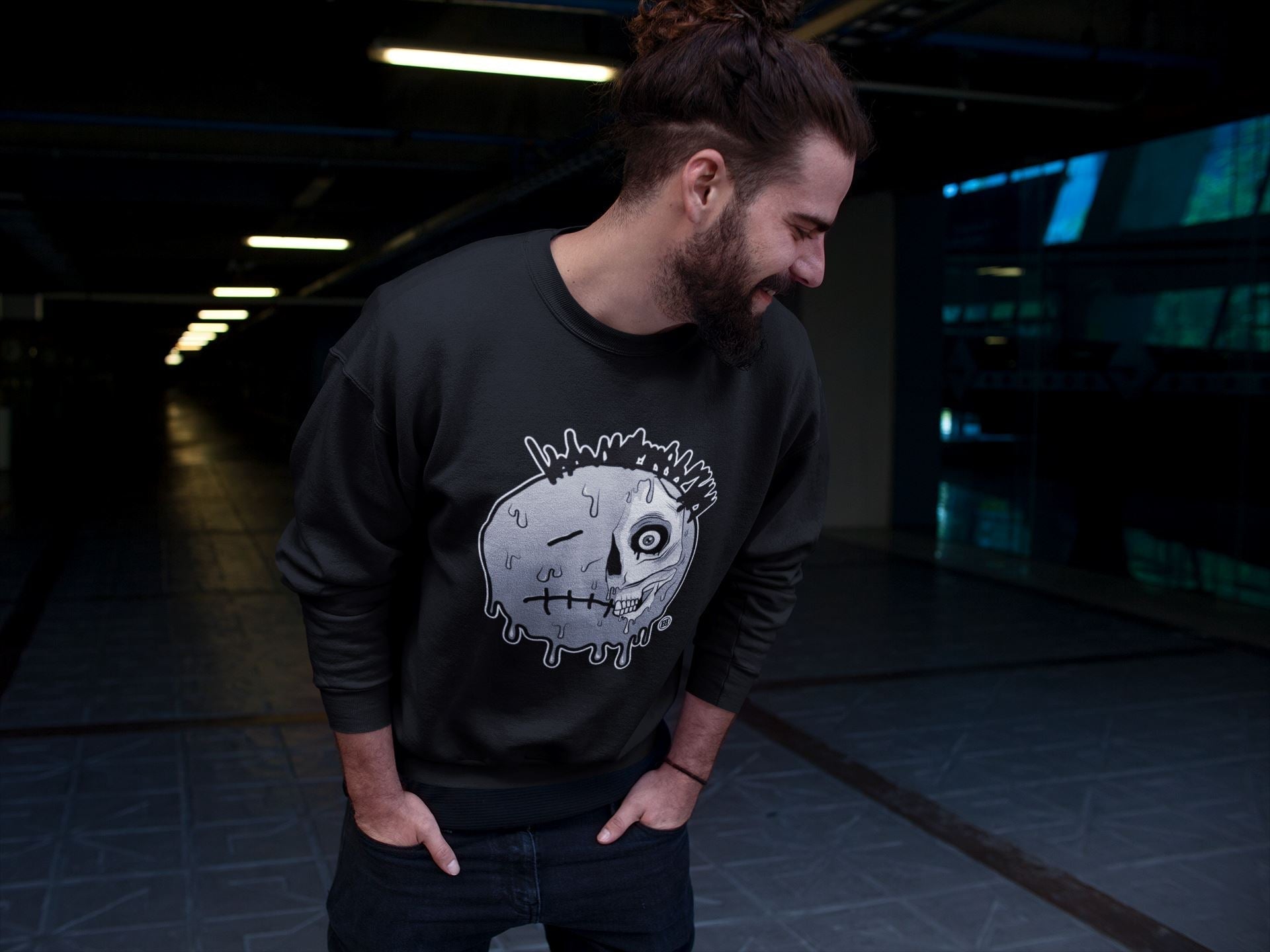 Dead Inside Unisex Tops - Air Jordan 4 Military Black