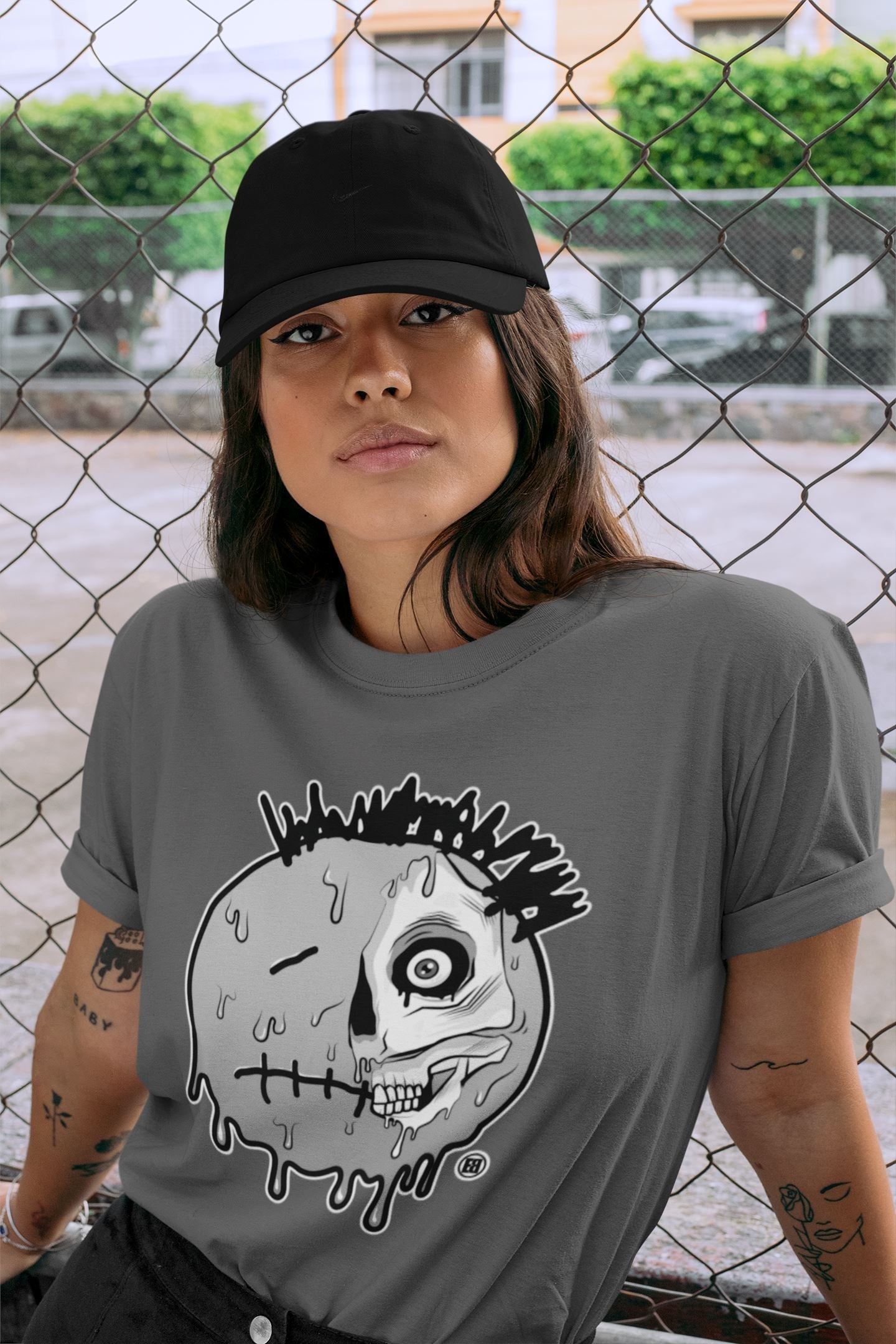 Dead Inside Unisex Tops - Air Jordan 4 Military Black