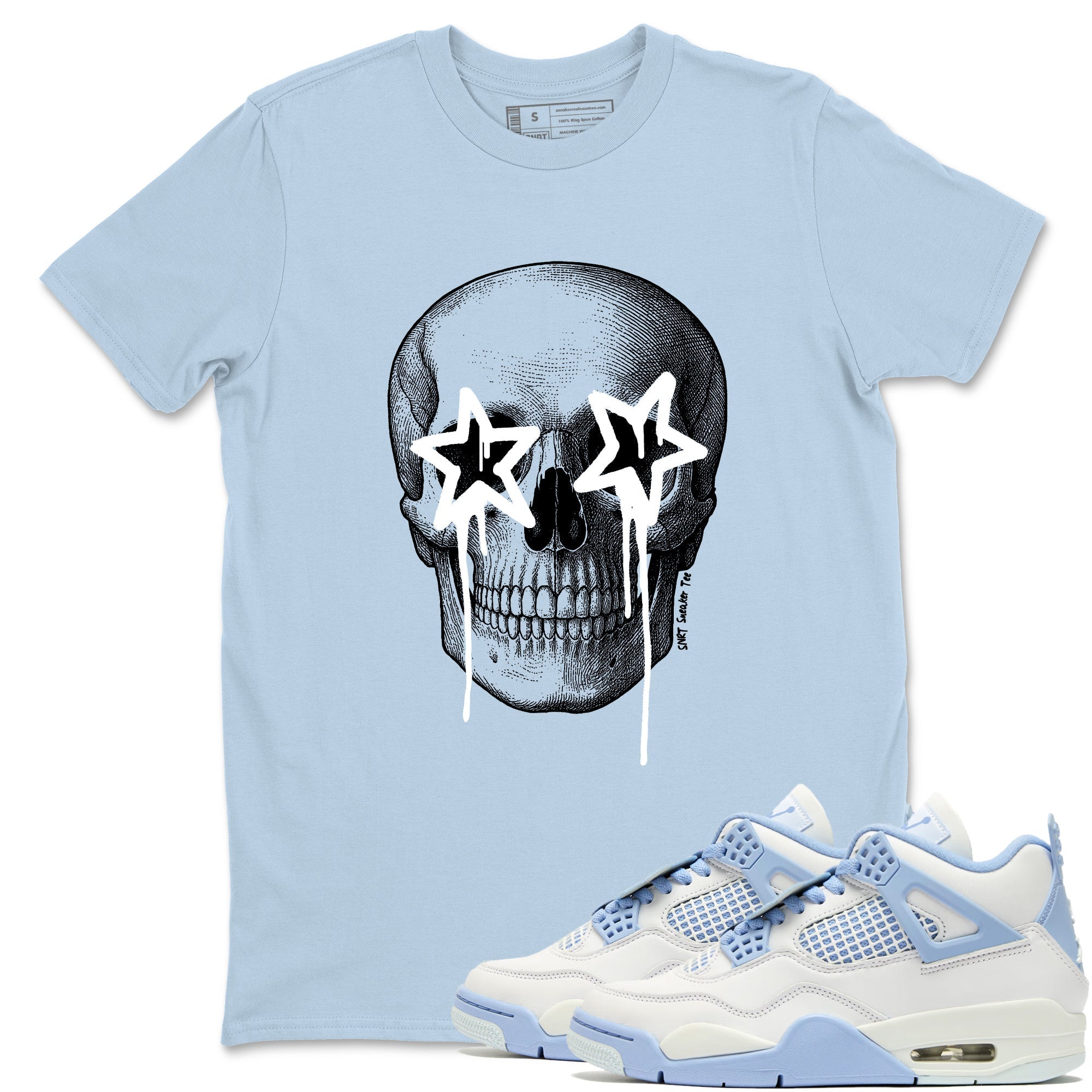 Death Star snkmatch Tees - Air Jordan 4 Aluminum
