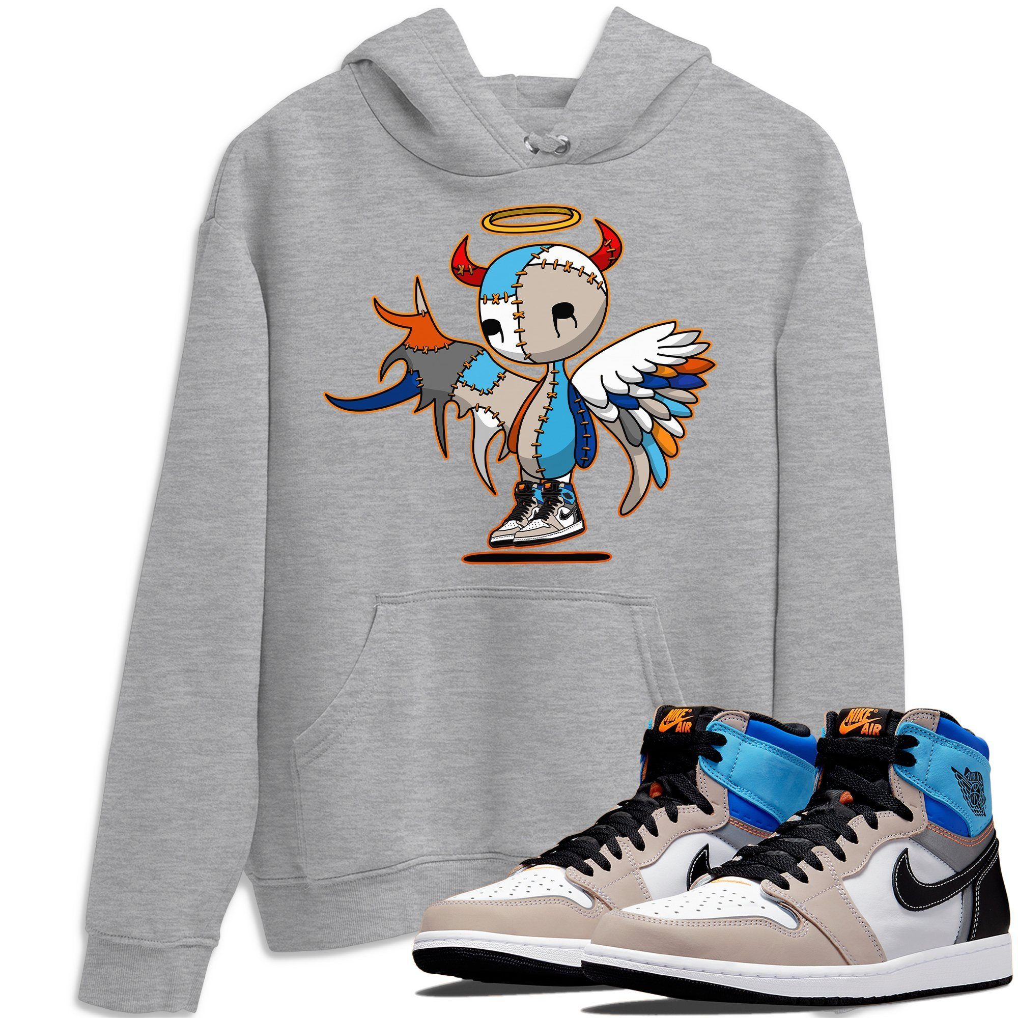 Devil Angel Unisex Tops - Air Jordan 1 Prototype