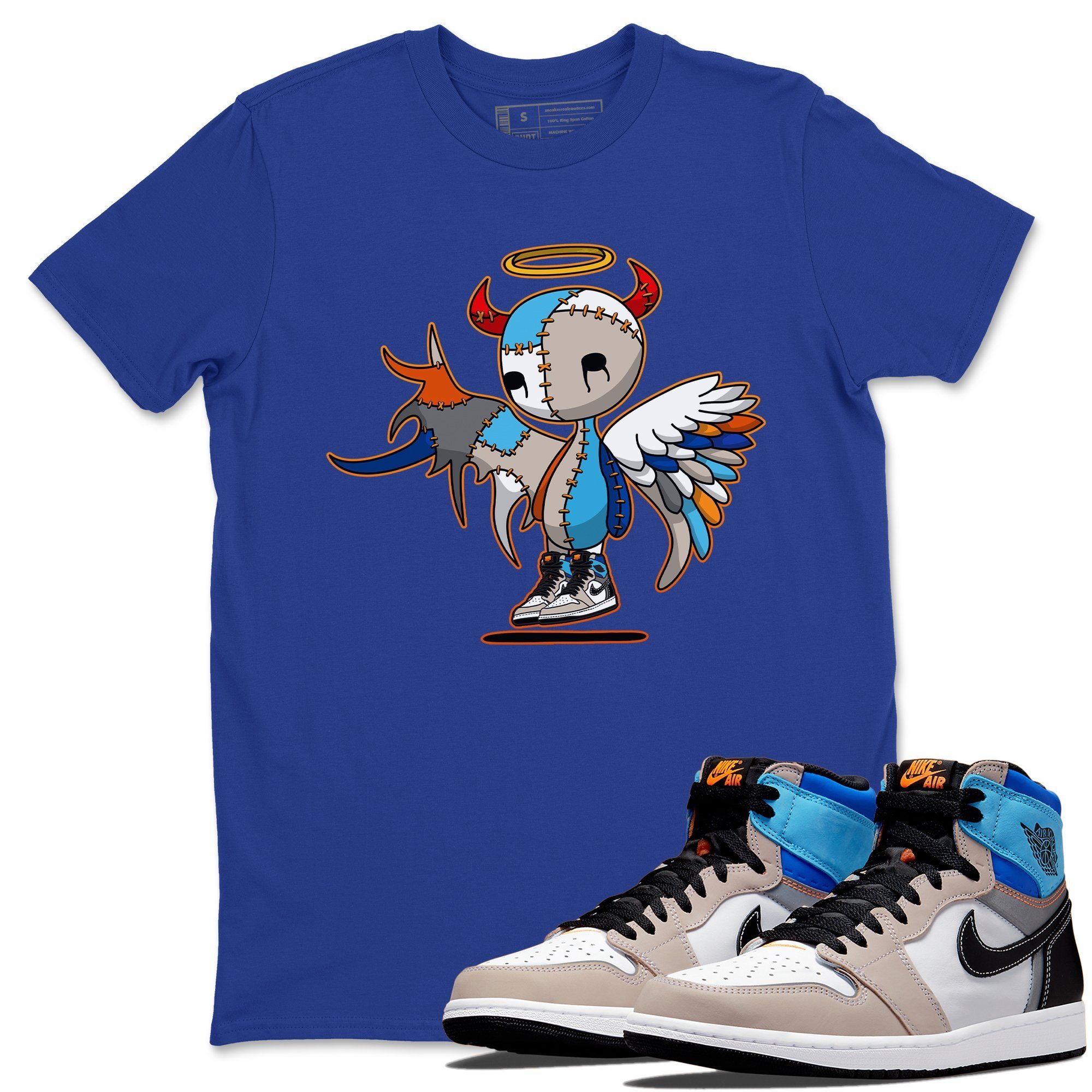 Devil Angel Unisex Tops - Air Jordan 1 Prototype