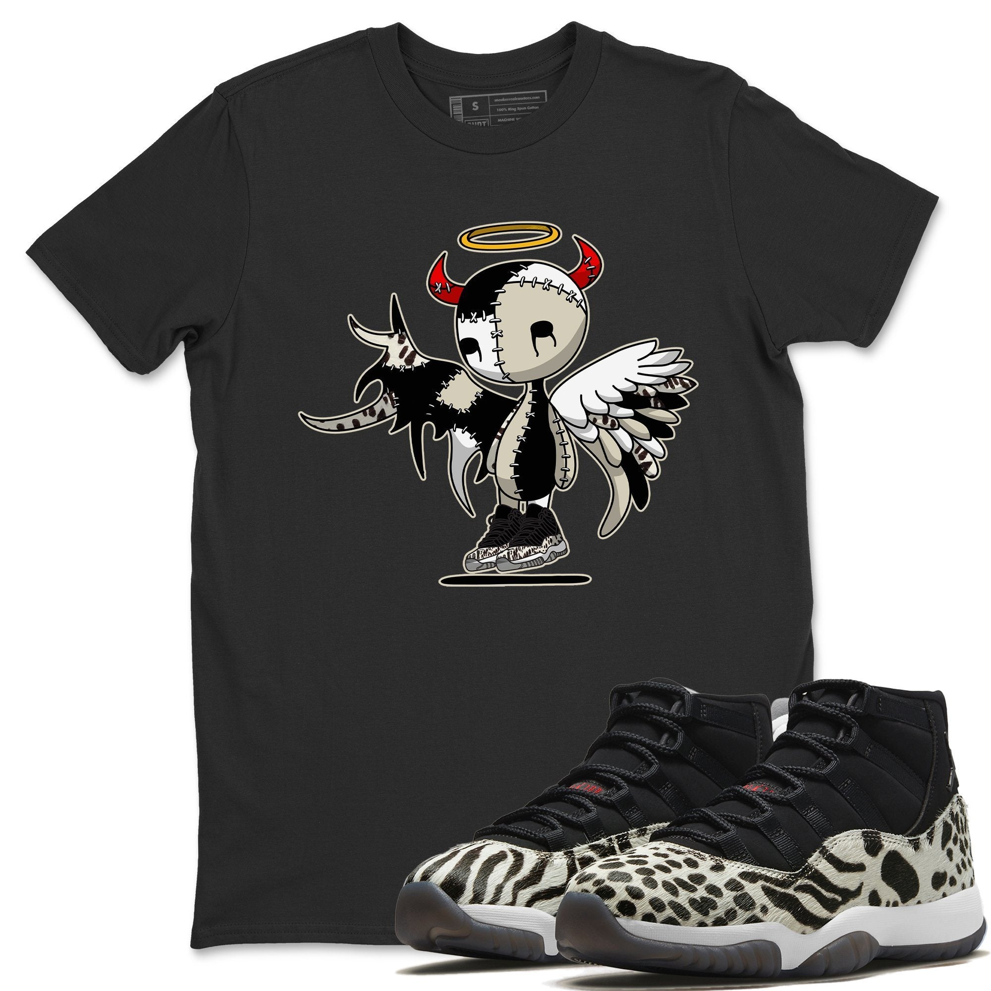 Devil Angel Unisex Tops - Air Jordan 11 Animal Instinct