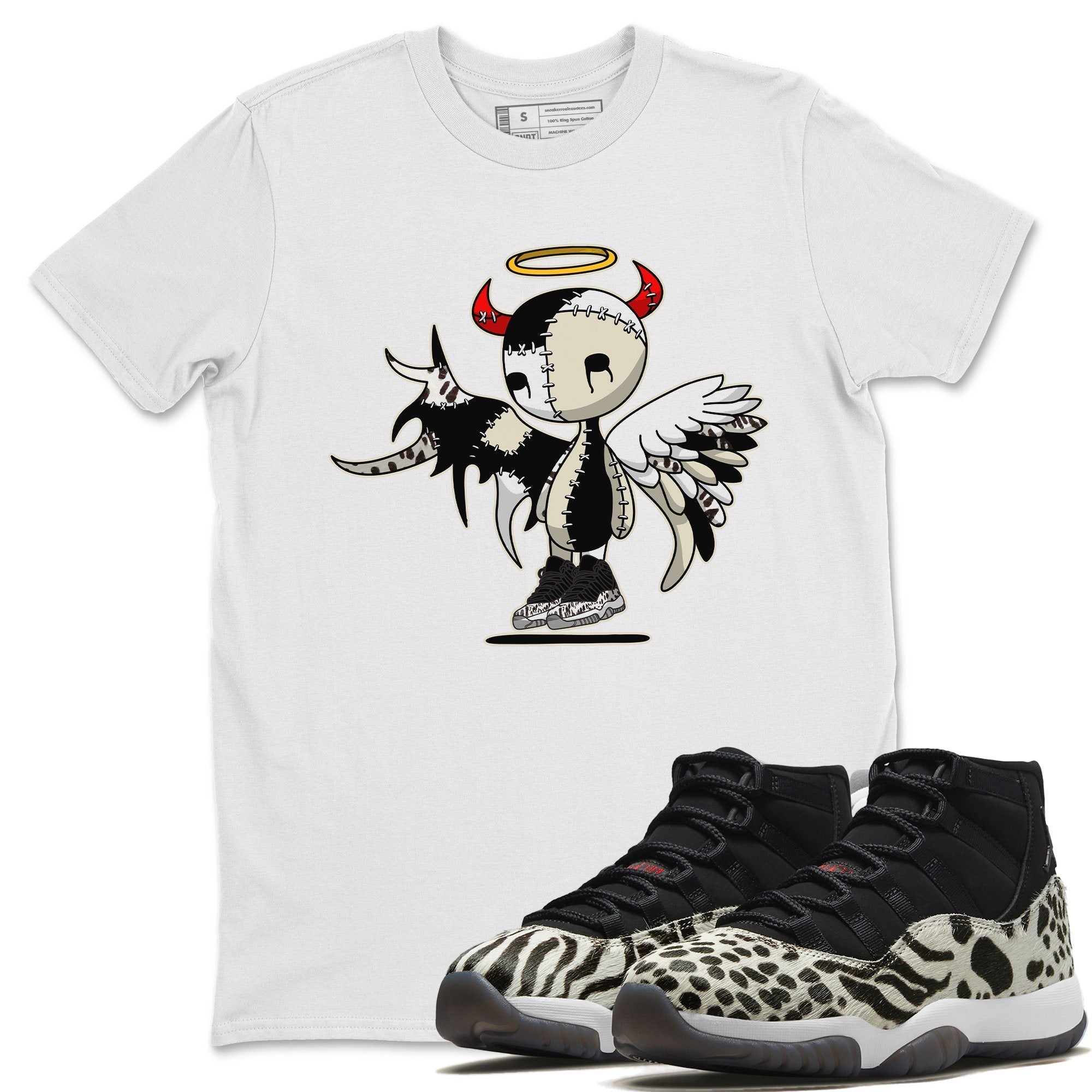 Devil Angel Unisex Tops - Air Jordan 11 Animal Instinct
