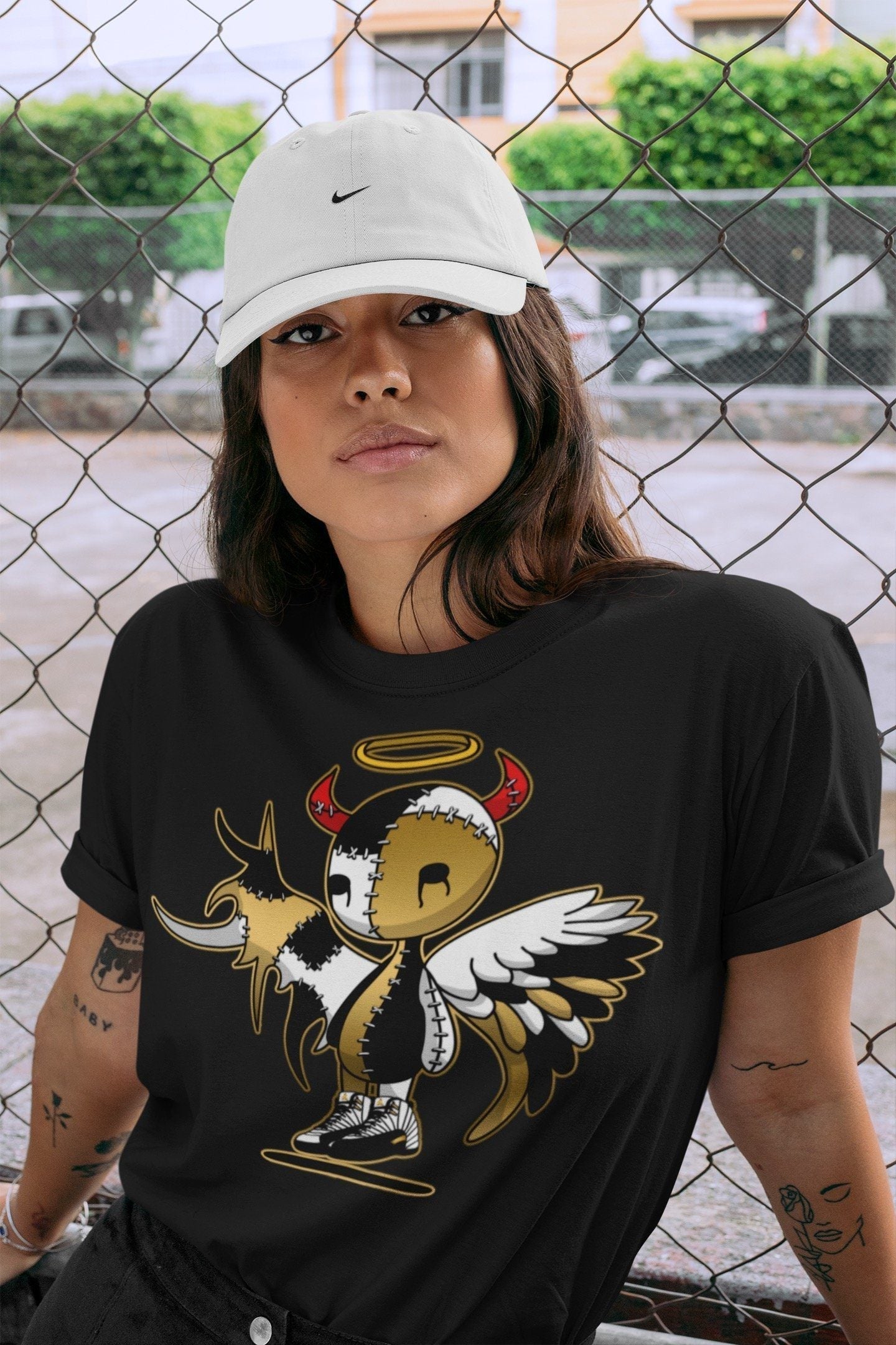 Devil Angel Unisex Tops - Air Jordan 12 Royalty