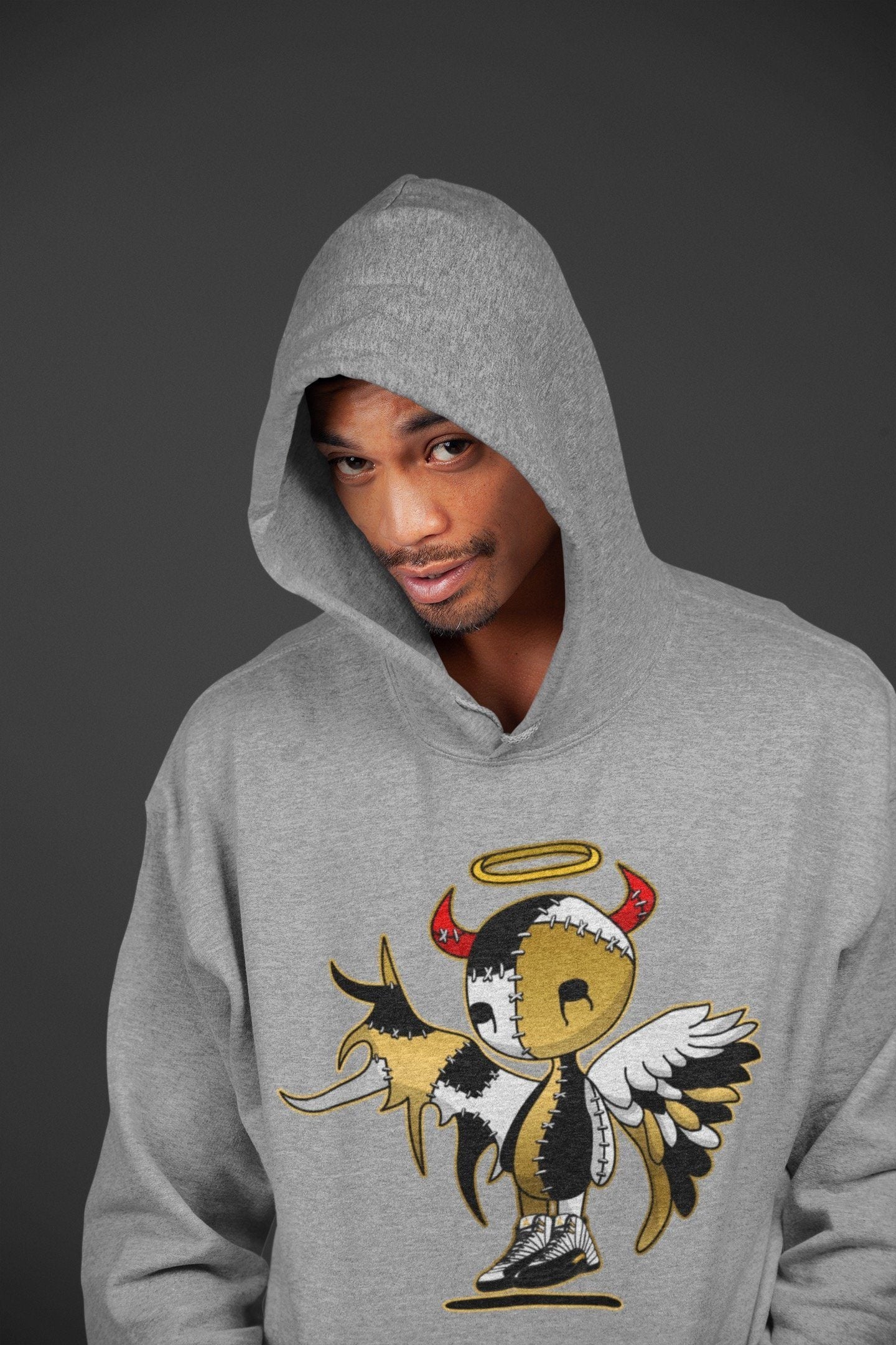 Devil Angel Unisex Tops - Air Jordan 12 Royalty