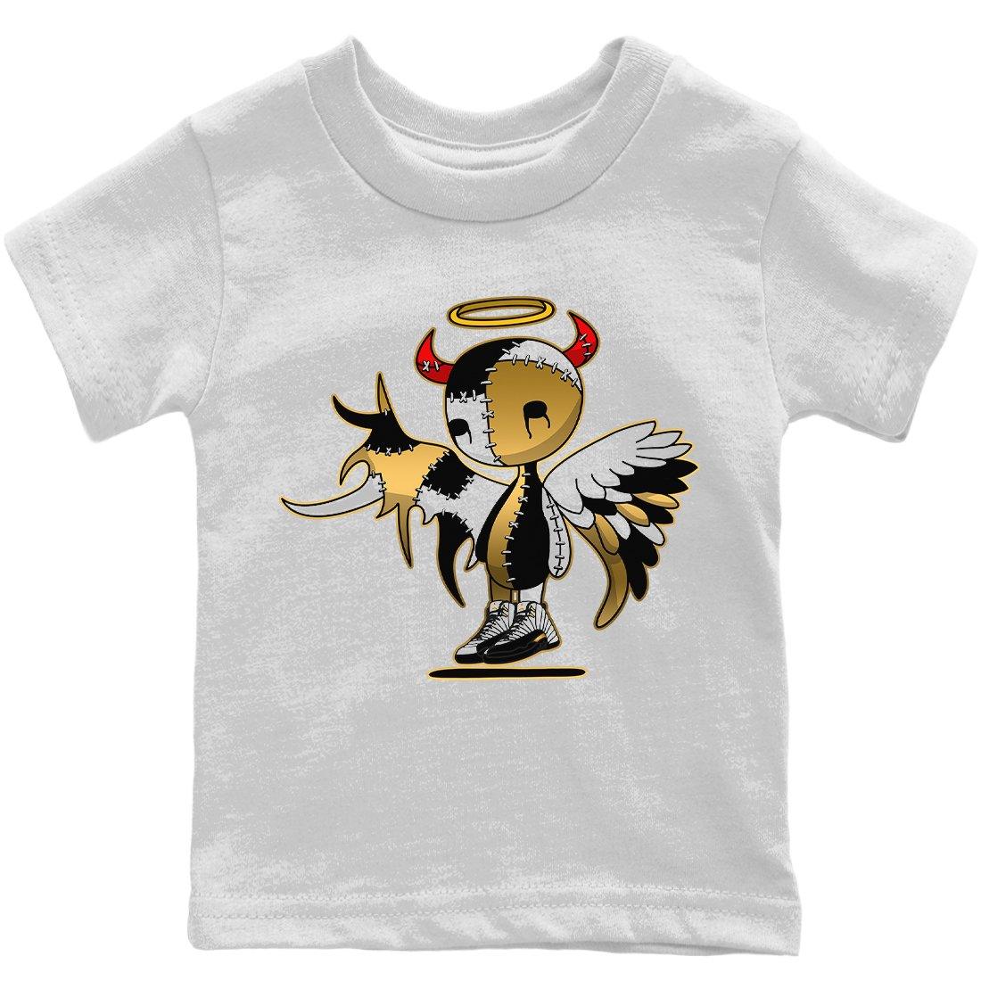 Devil Angel Kids Tops - Air Jordan 12 Royalty