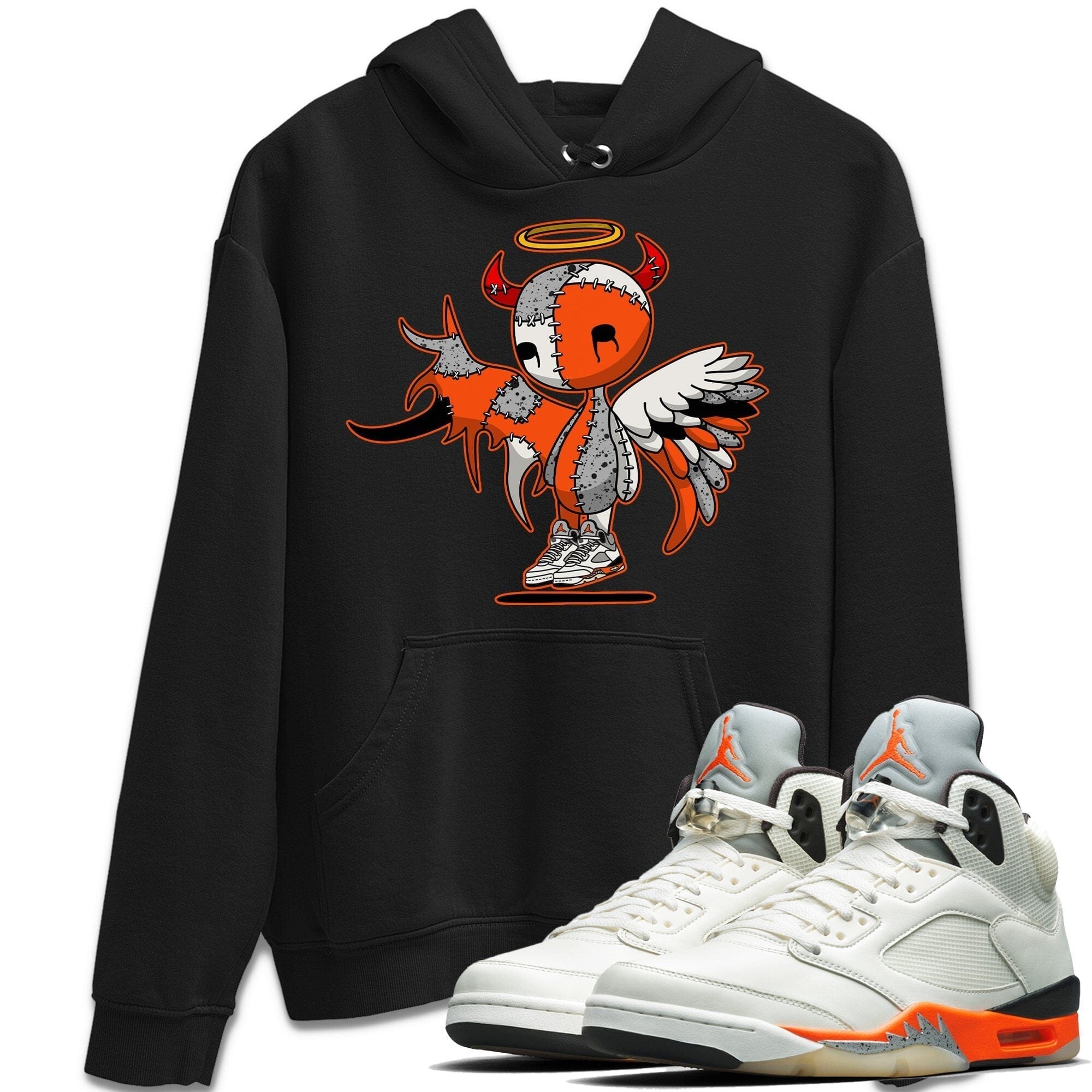 Devil Angel Unisex Tops - Air Jordan 5 Shattered Backboard