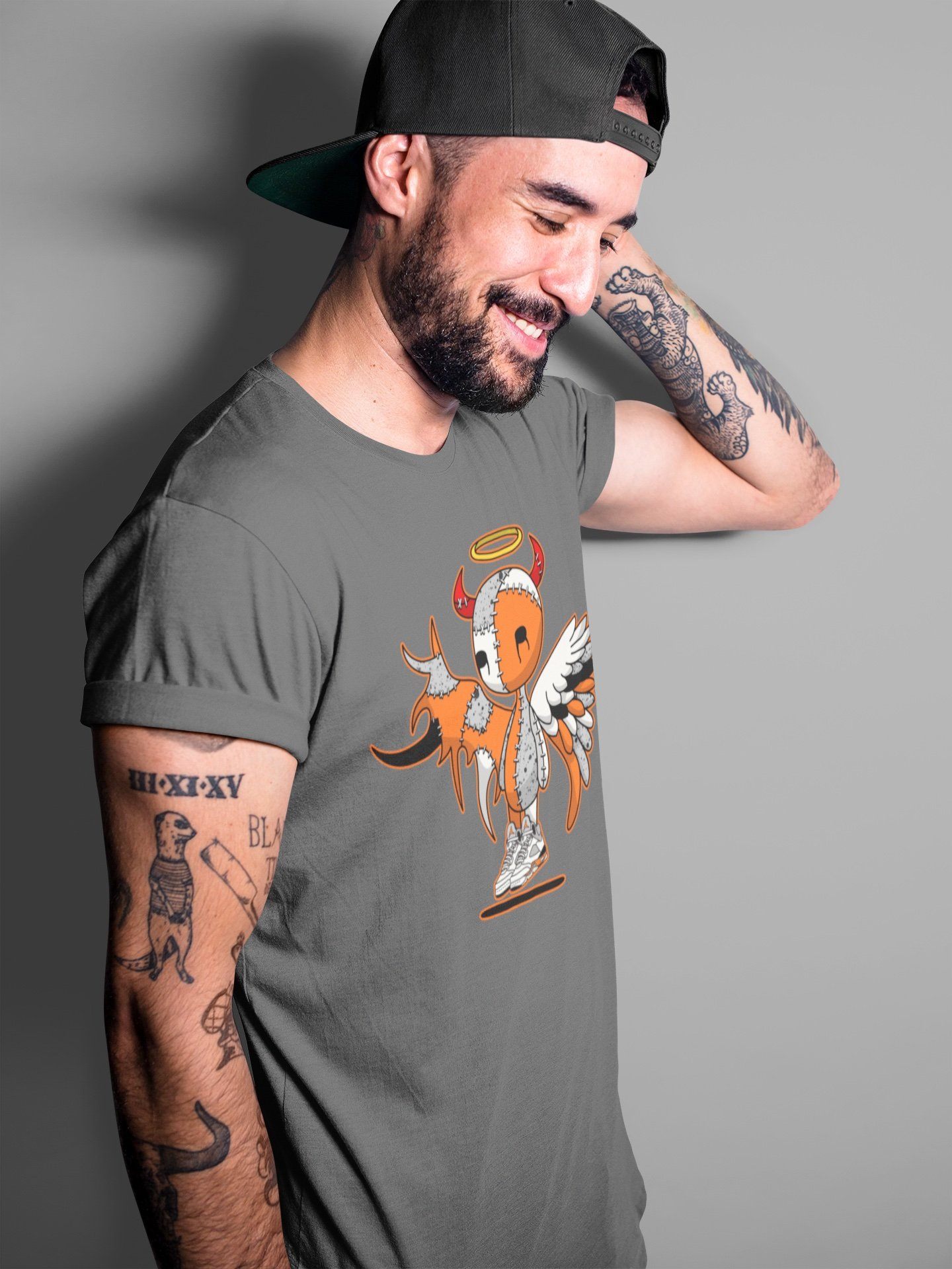 Devil Angel Unisex Tops - Air Jordan 5 Shattered Backboard